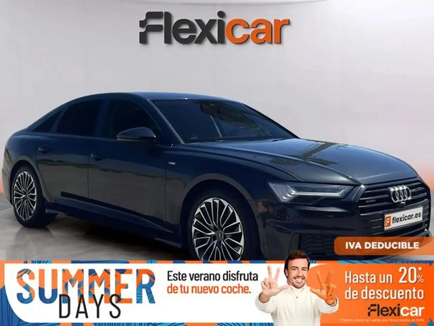 Audi A6 Competition 55 TFSIe quattro S tronic Negro - 1