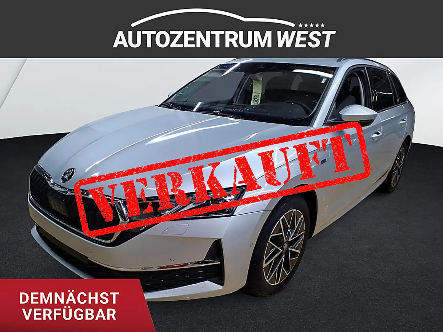 Skoda Octavia Kombi 2,0 TDI Selection DSG...Pano/Matrix/Head-Up Silber - 1