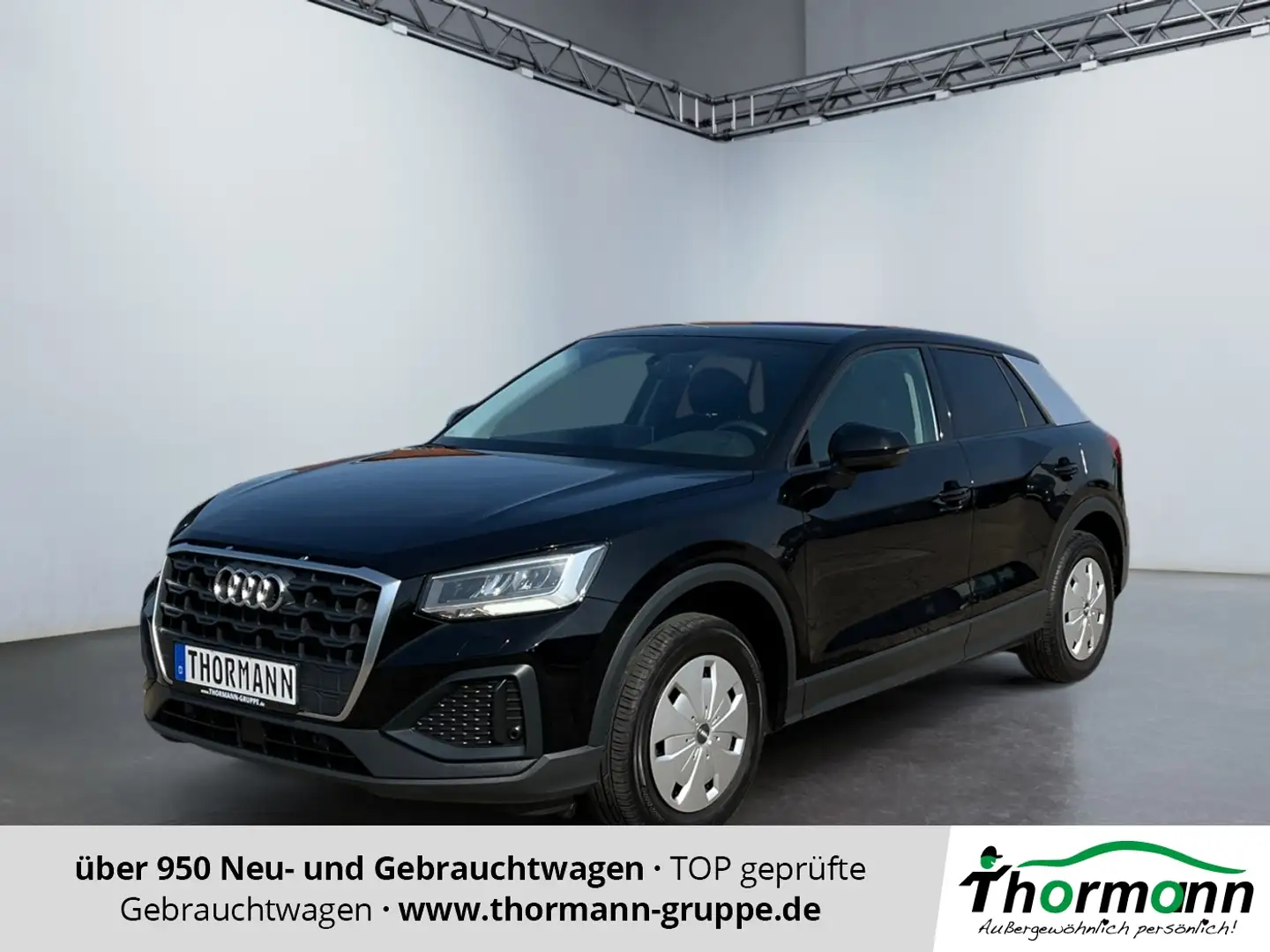 Audi Q2 35 1.5 TFSI AHK el.Heck KAM LED 2xKlima Navi Schwarz - 1