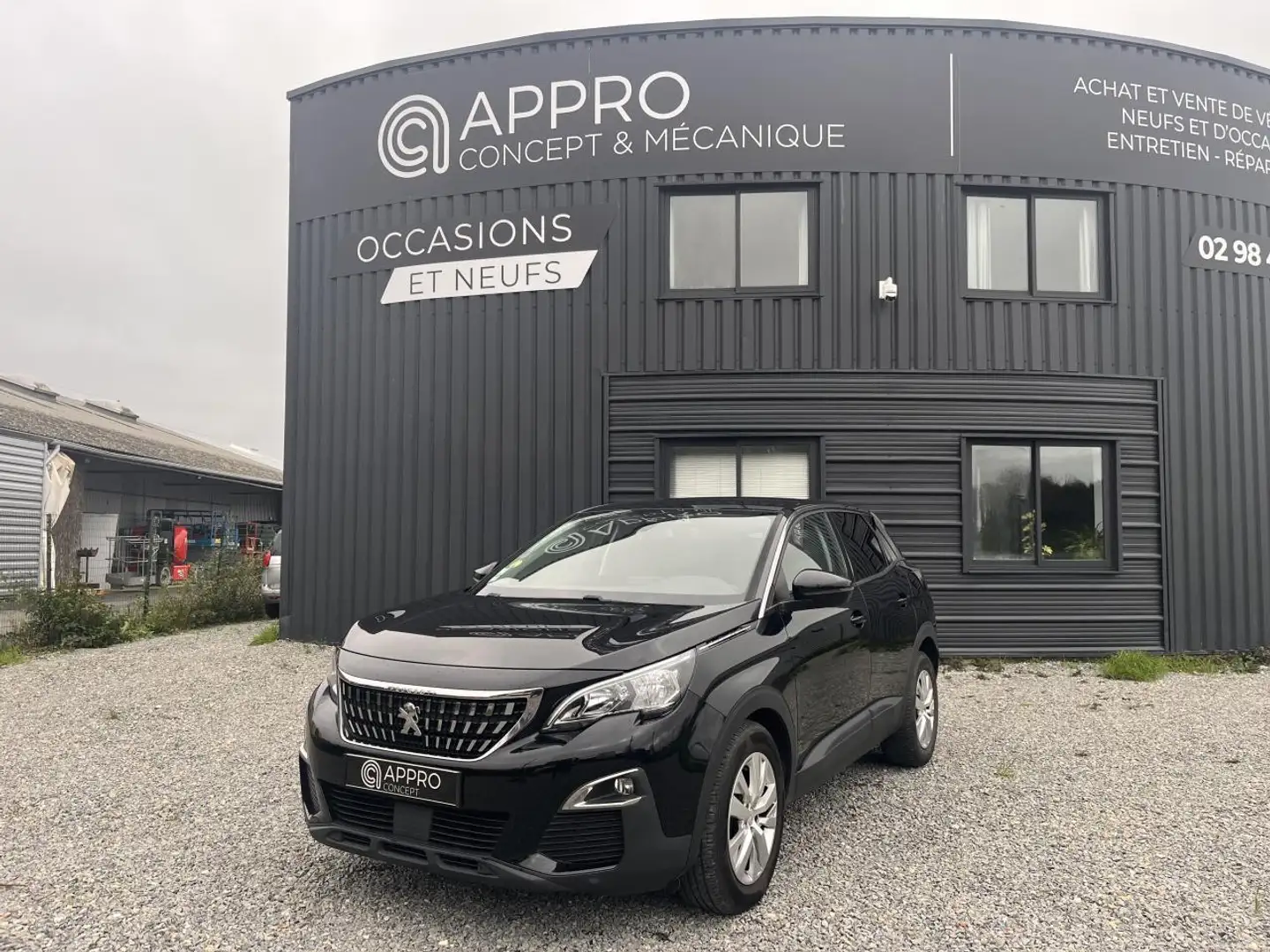 Peugeot 3008 1.5 BlueHDi S\u0026S - 130 - BV EAT8 II Active PHASE 1 Zwart - 1