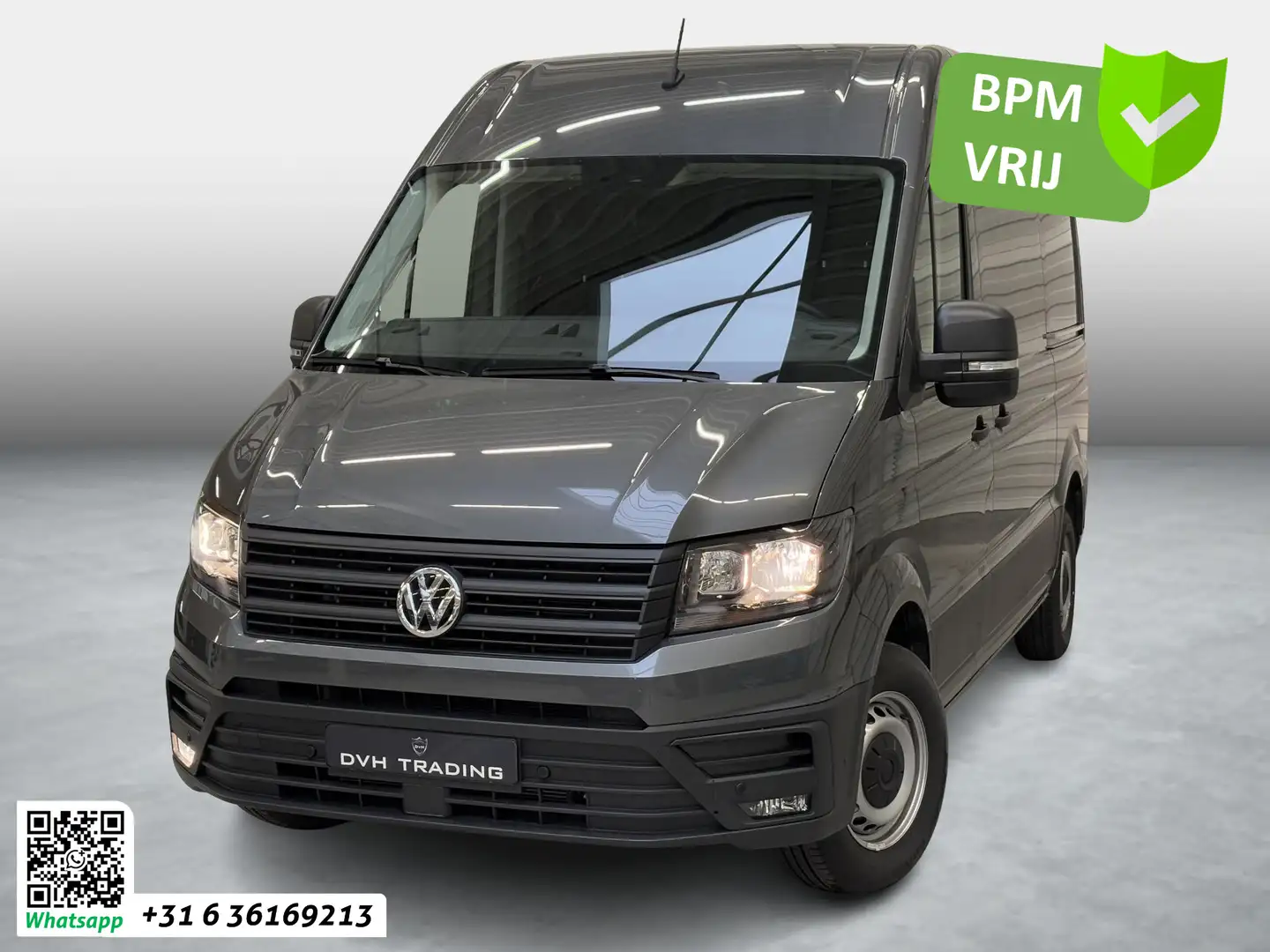 Volkswagen Crafter 30 2.0 TDI L3H3 Highline DSG Grijs - 1