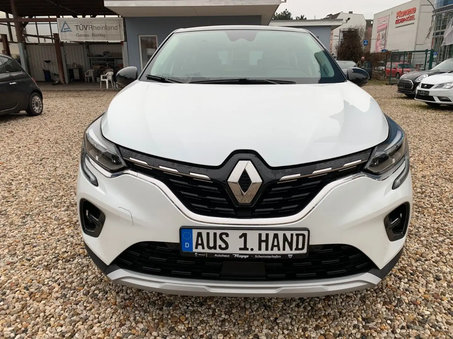 Renault Captur II Intens*Plug Hybrid*1.HAND*Scheckheft Weiß - 2
