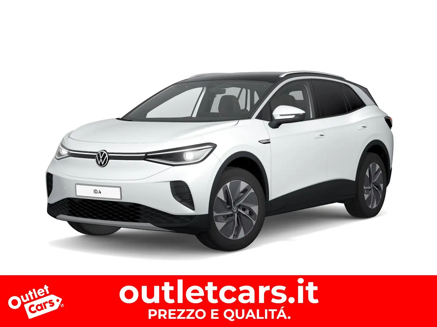 Volkswagen ID.4 77 kwh tech 204cv Bianco - 1