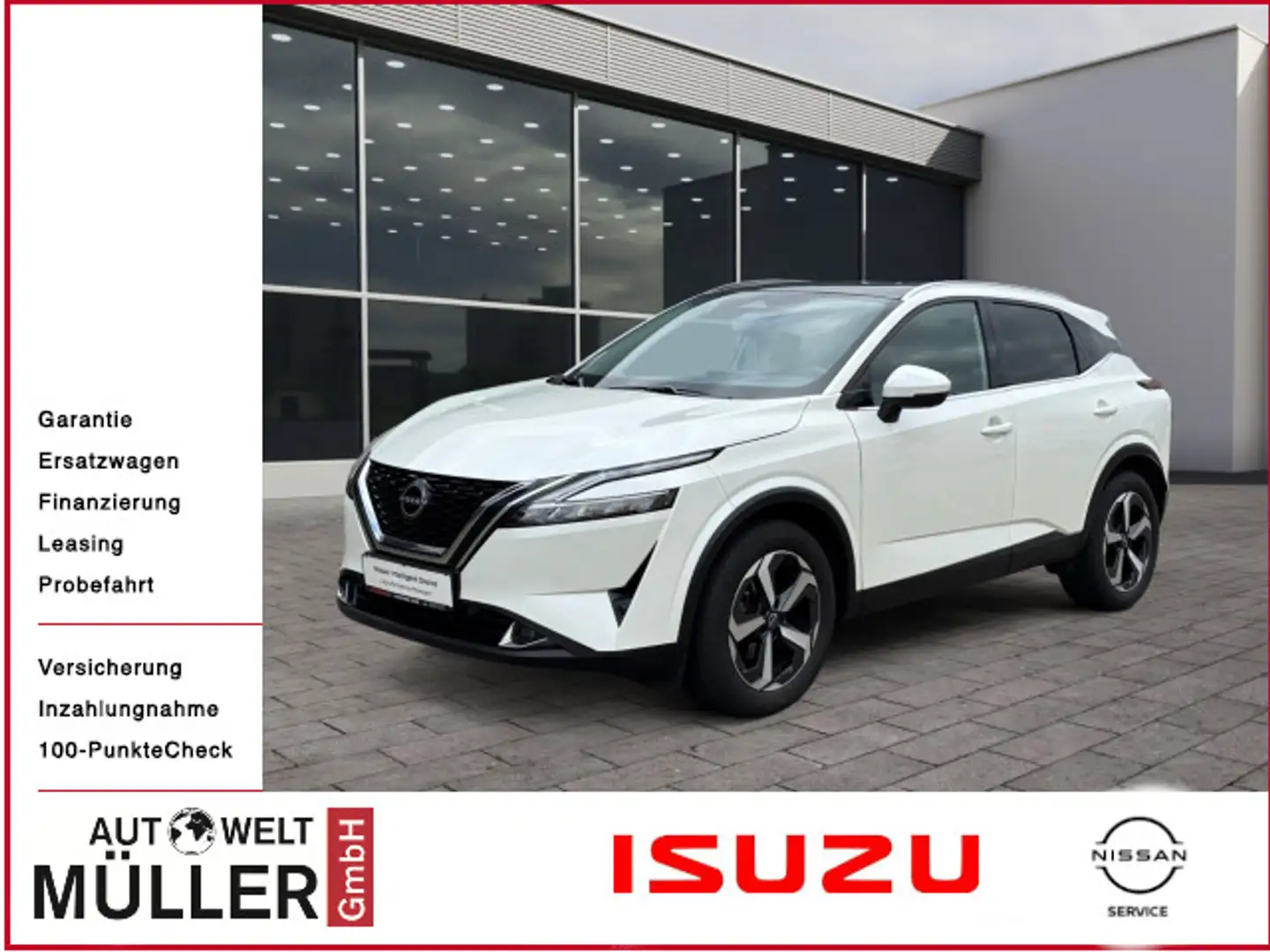 Nissan Qashqai QASHQAI N-CONNECTA 1.3 DIG-T MHEV 6MT 4x2 140 PS Weiß - 1