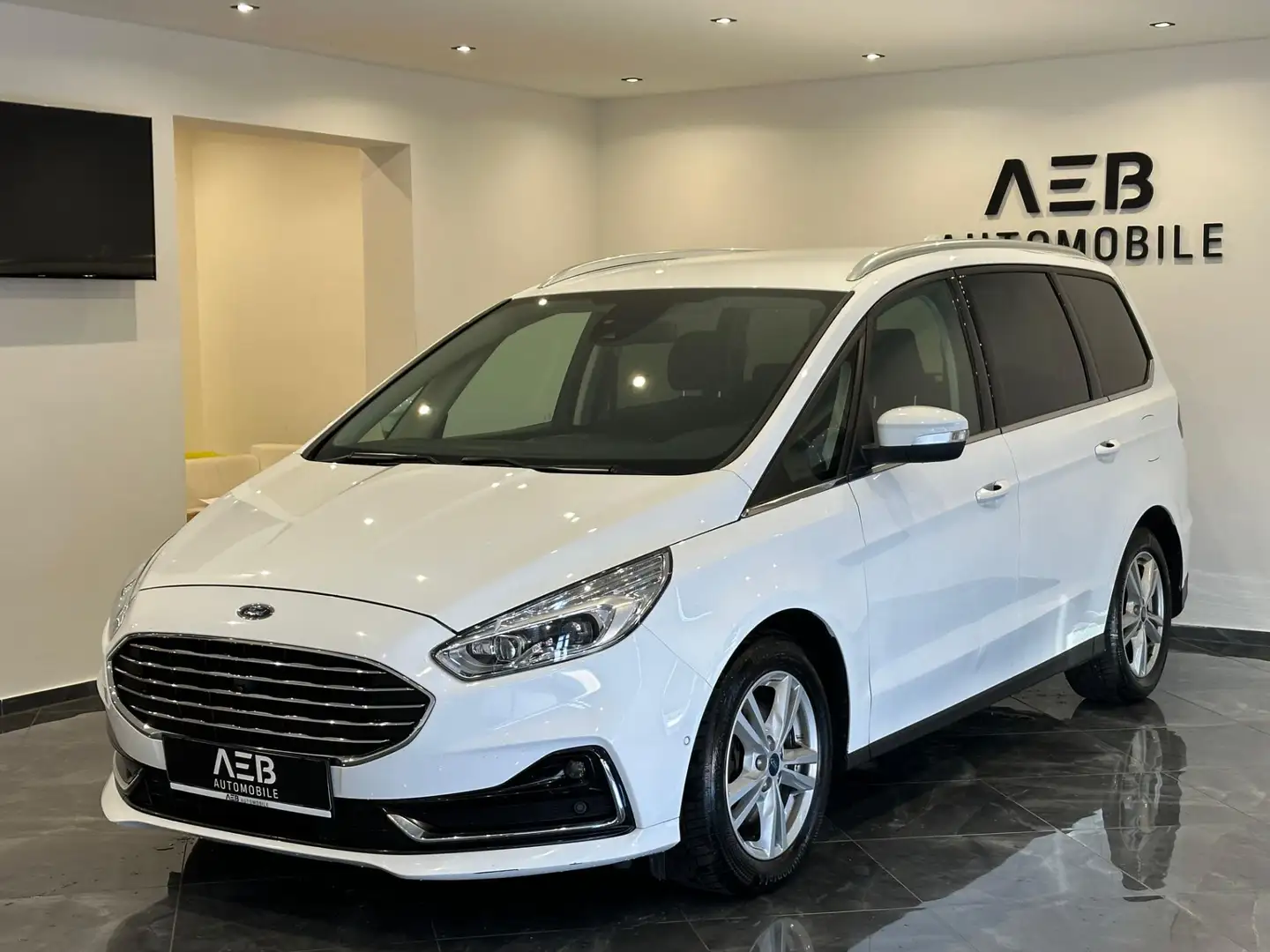 Ford Galaxy 2.0 EcoBlue Titanium Blanc - 1