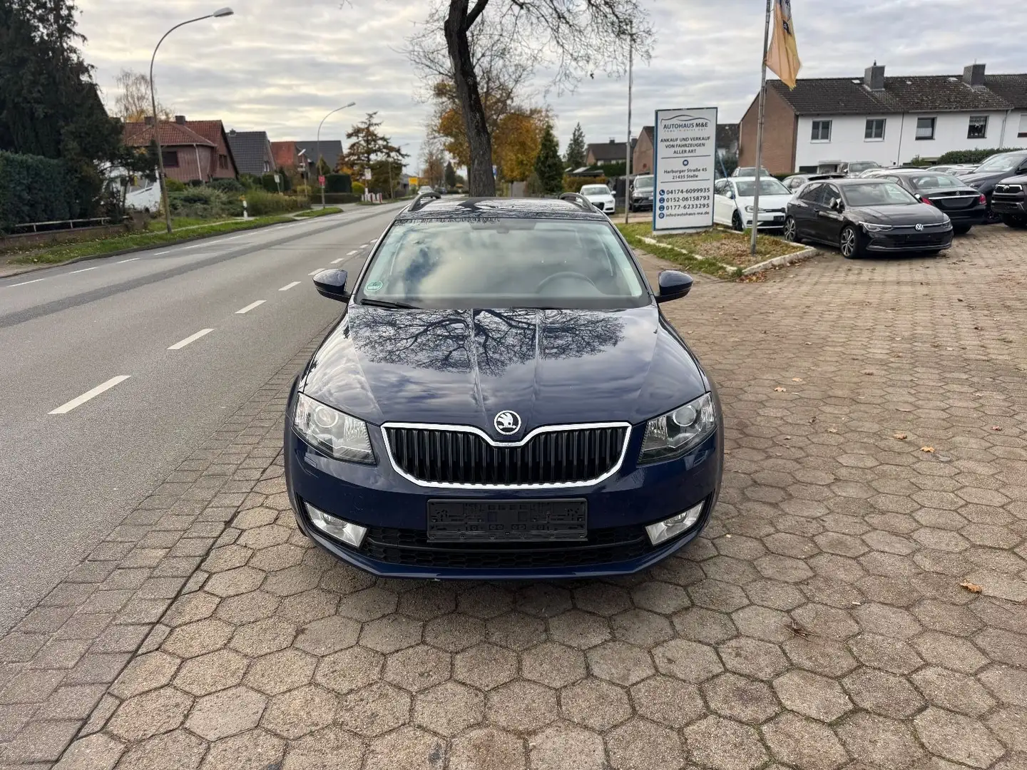 Skoda Octavia 1.6 TDI Edition *1.Hand+Eur6+Top Zustand Blau - 2