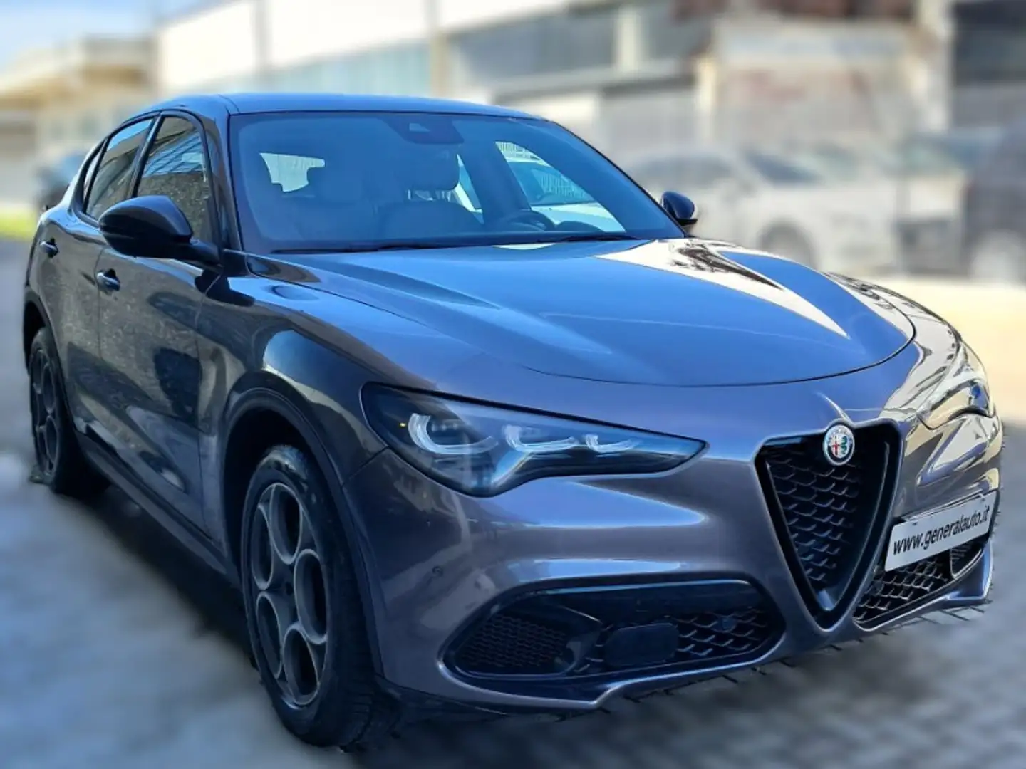 Alfa Romeo Stelvio 2.2 Turbodiesel 210 CV AT8 Q4 Sprint PREZZO PROMO Grijs - 2