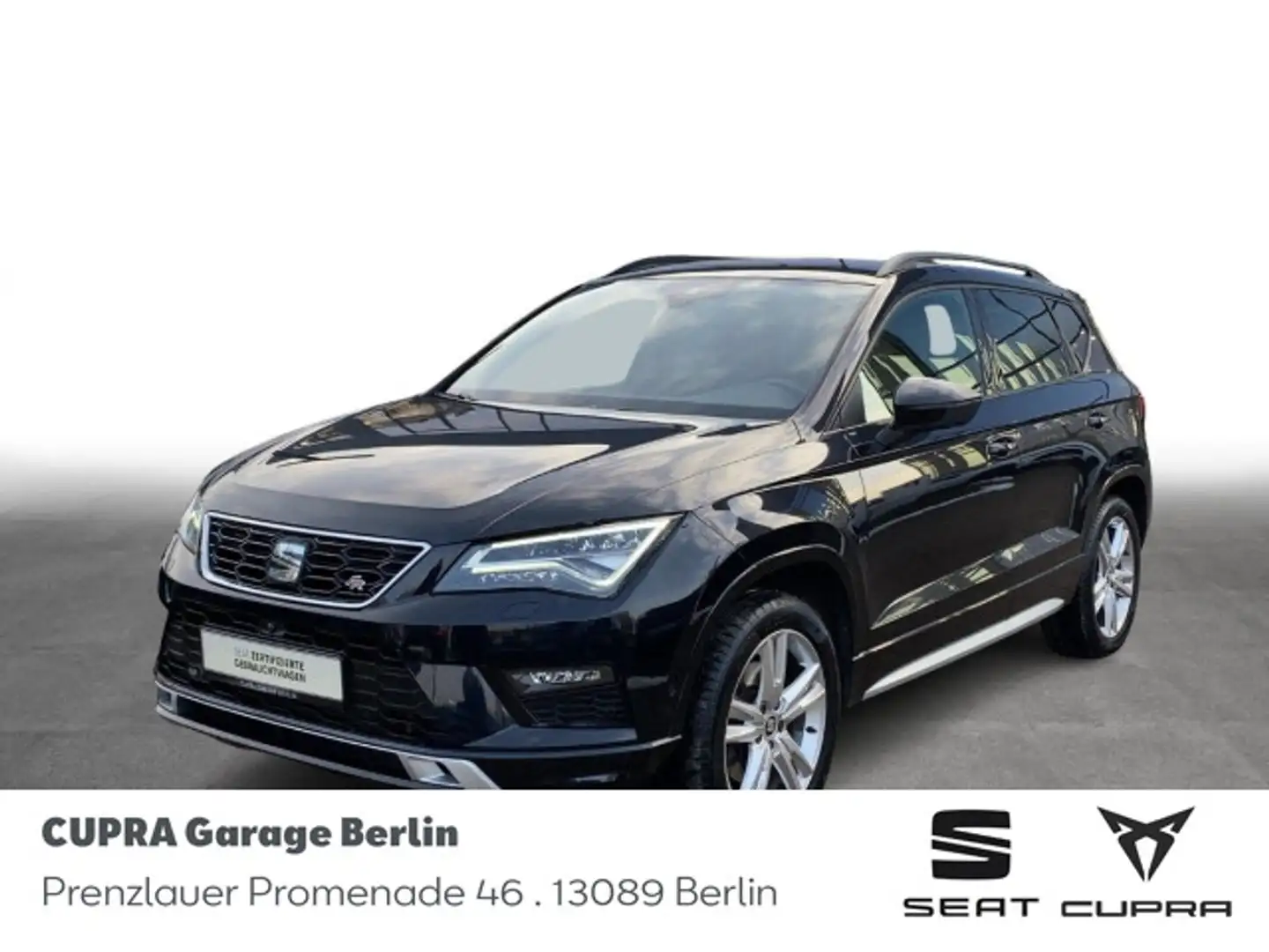 SEAT Ateca 2.0 TDI DSG FR 4Drive Navi LED SHZ PDC Schwarz - 1