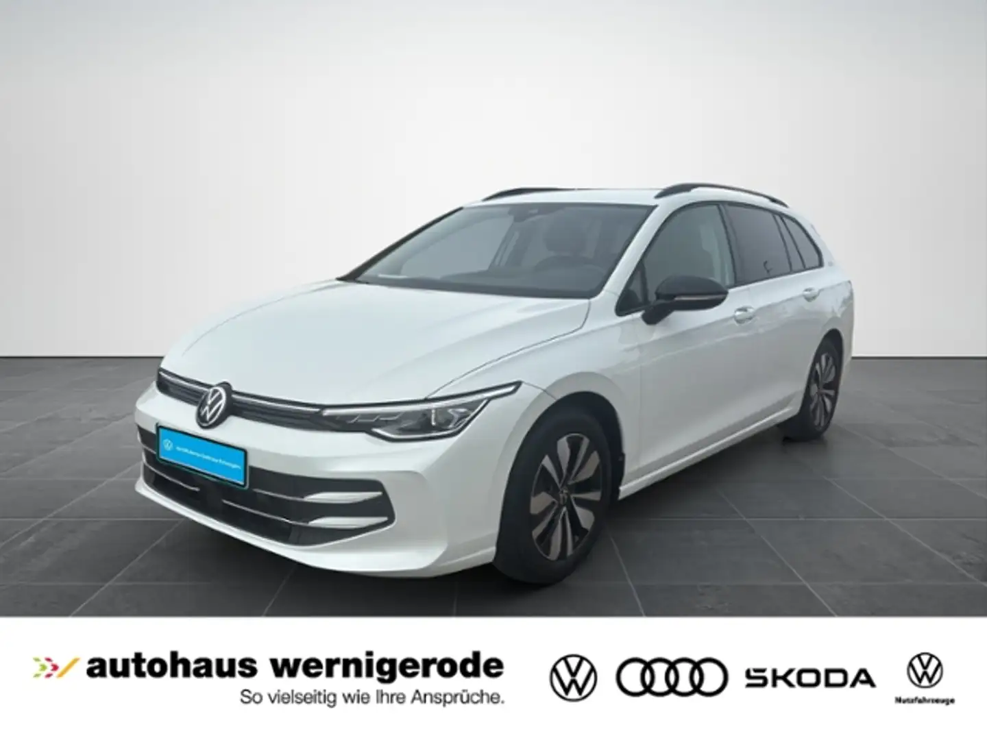Volkswagen Golf Variant VIII Variant 2.0TDI Matrix/Navi/ACC/AHK/360° Weiß - 1
