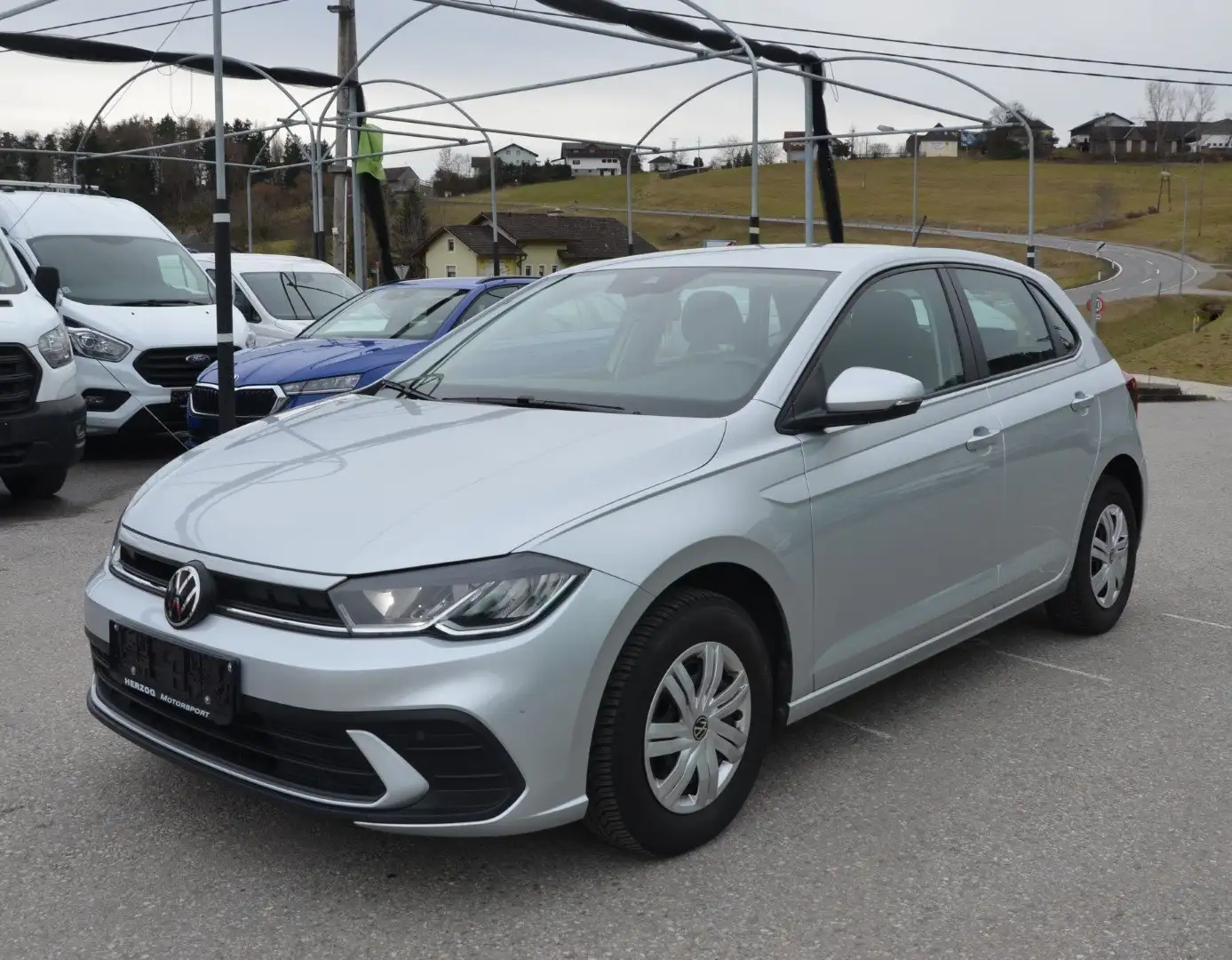 Volkswagen Polo Polo 1,0 TSI LED VIRTUAL TEMPO KLIMA 1.BESITZ Silber - 2