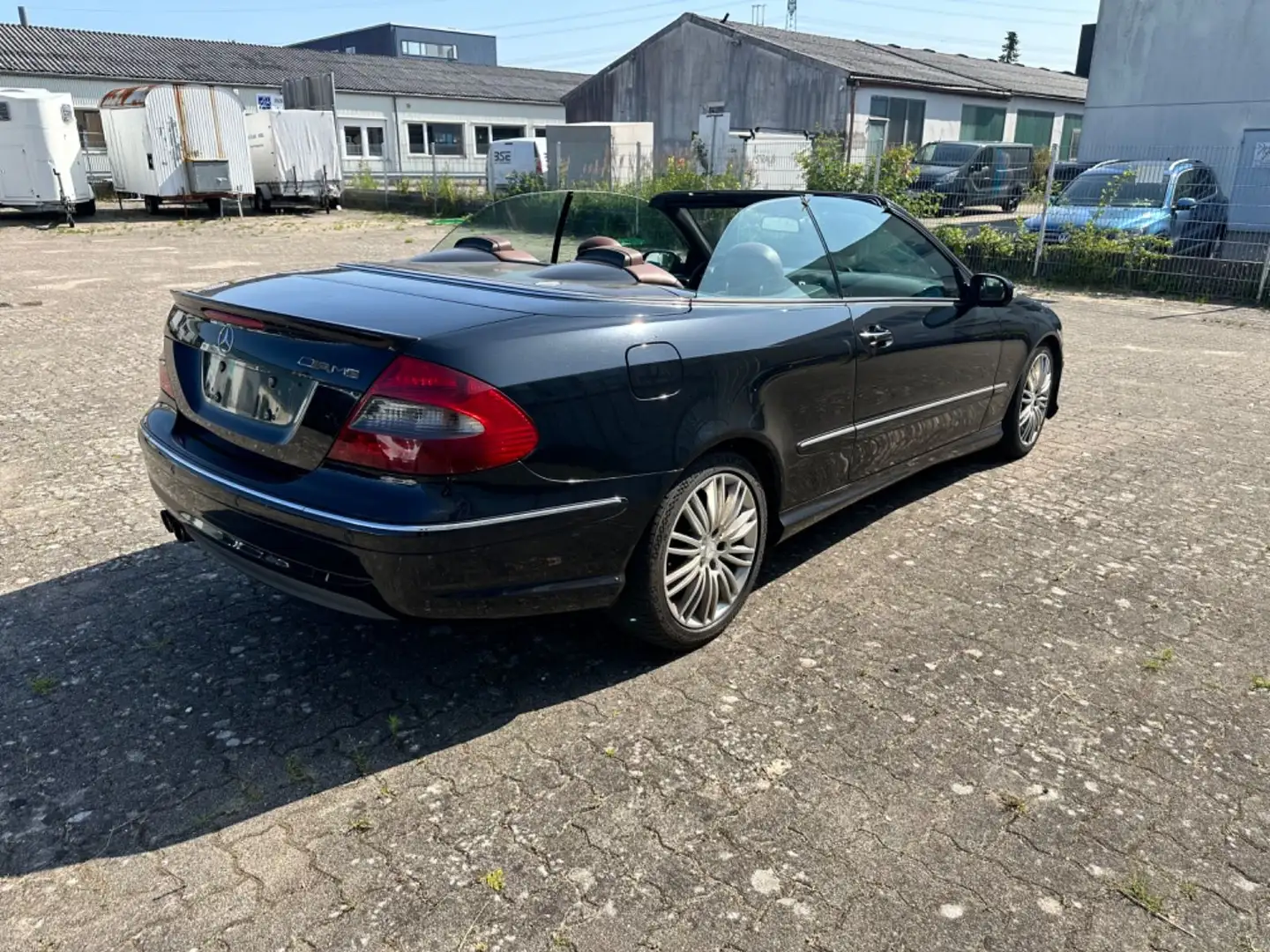 Mercedes-Benz CLK 350 Cabrio Designo*7G-Tronic*MOTORPROBLEME* Чёрный - 2