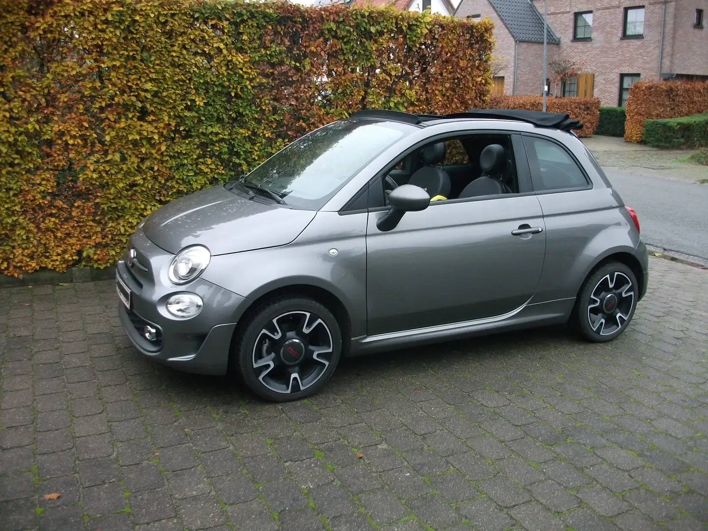 Fiat 500C 500 C Sport Gris - 2