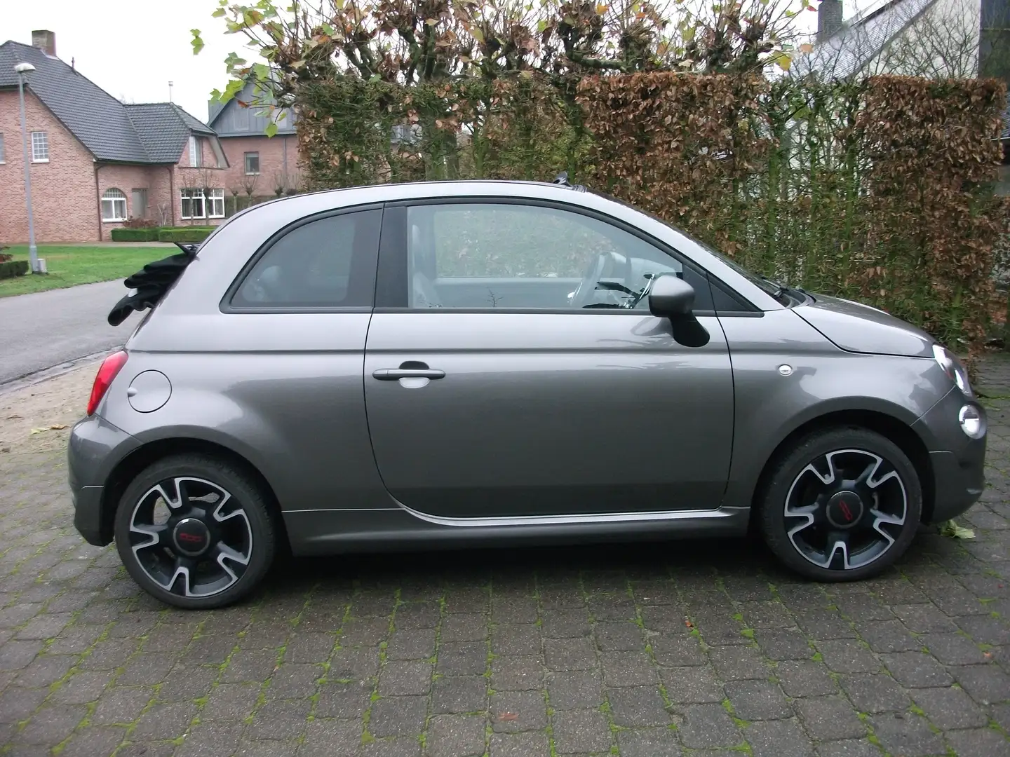Fiat 500C 500 C Sport Gris - 1
