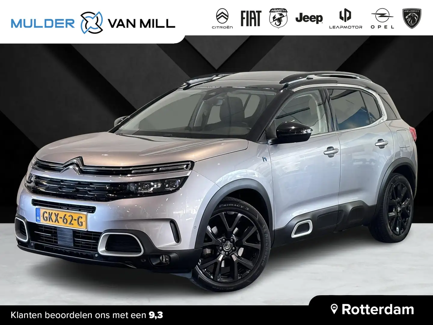 Citroen C5 Aircross Shine Pack 1.6 Turbo 225pk Hybrid e-EAT8 | TWO-TON Grijs - 1