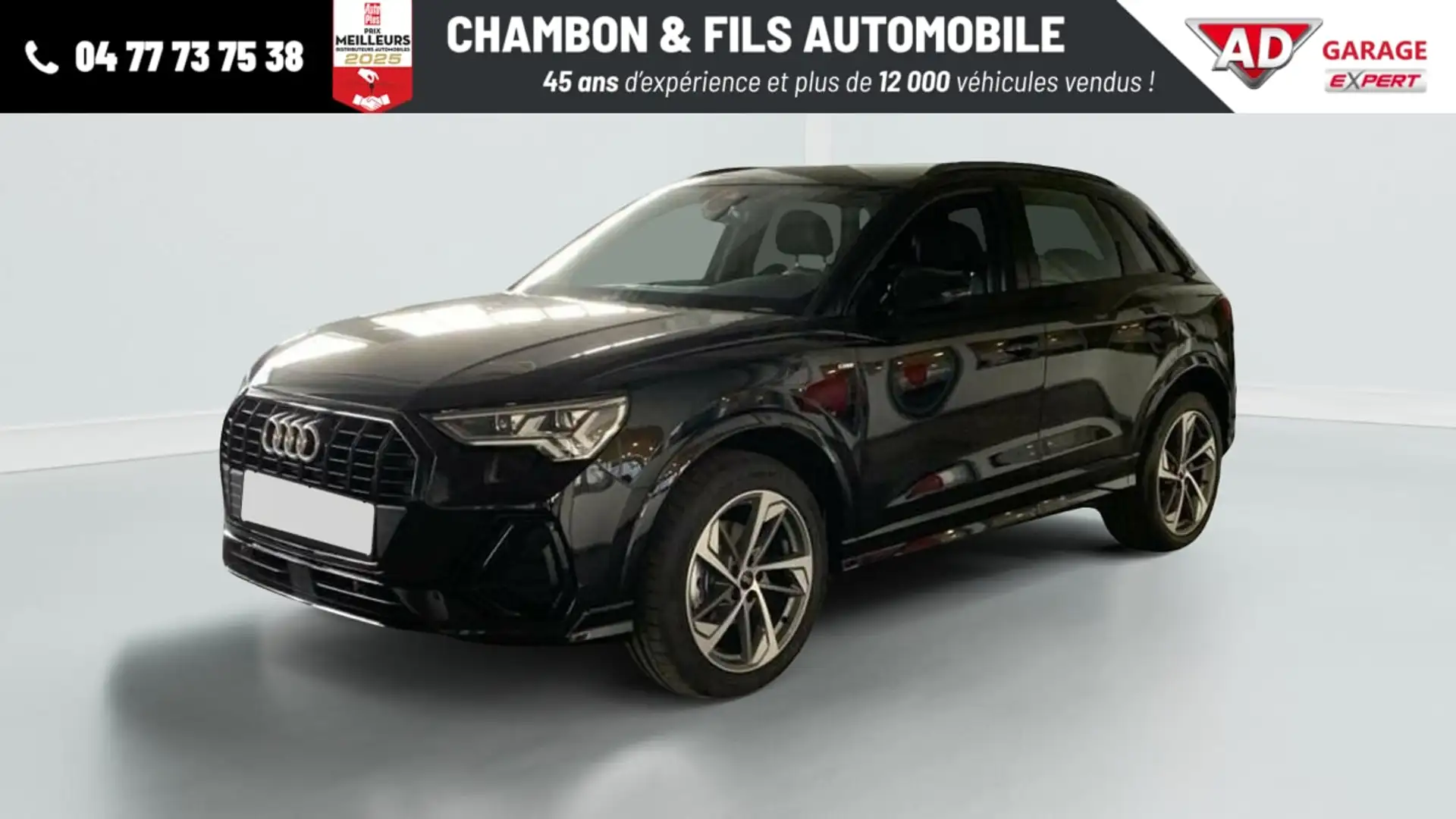 Audi Q3 35 TDI 150 CH S tronic 7 S line Noir - 1