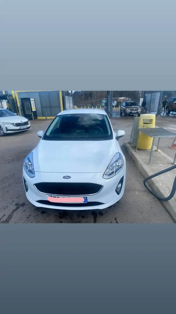 Ford Fiesta Fiesta 1.0 EcoBoost 100 S&S Blanc - 2