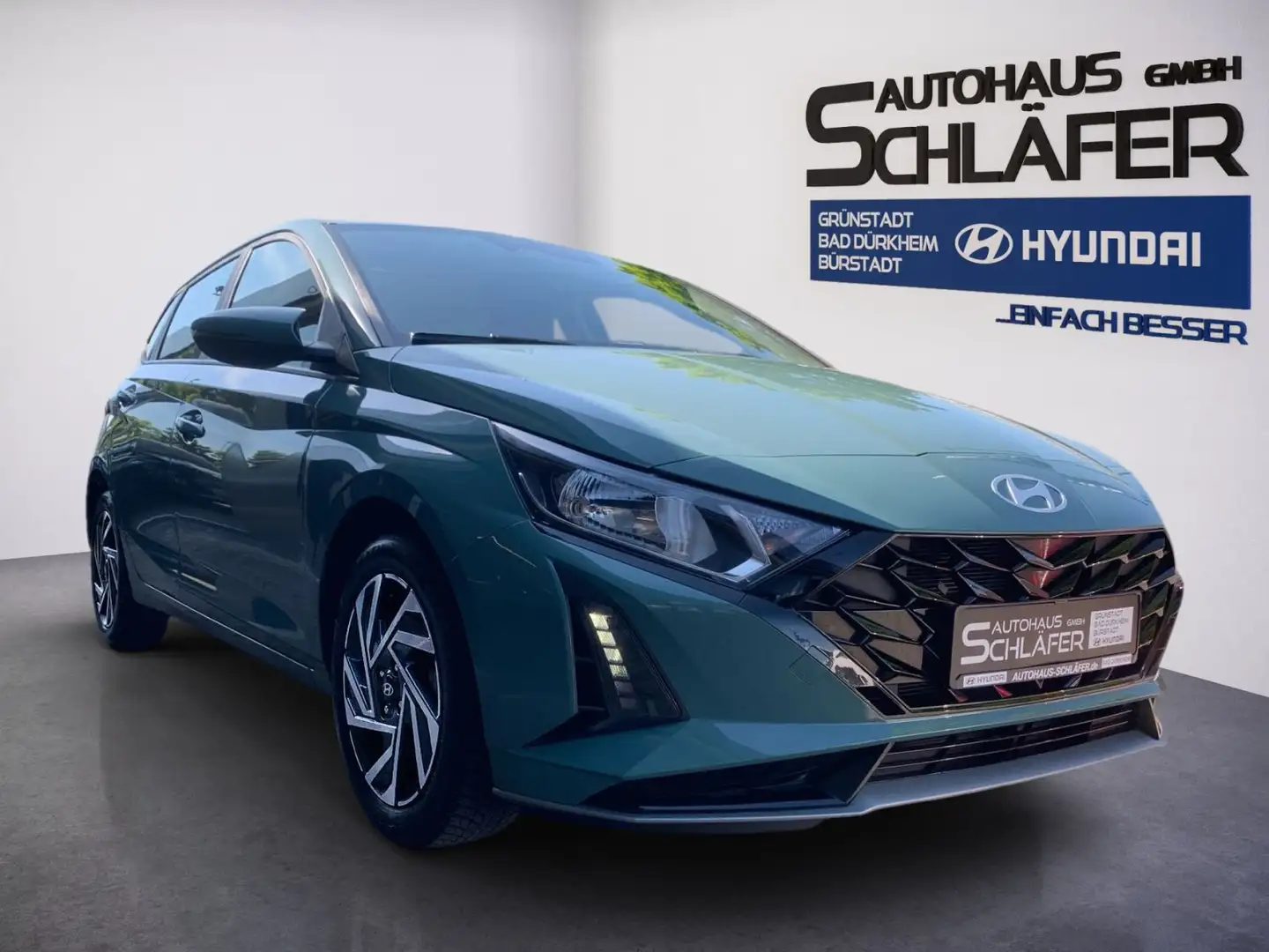 Hyundai i20 FL 1.0 T-GDI Trend Navi Kamera Grün - 2