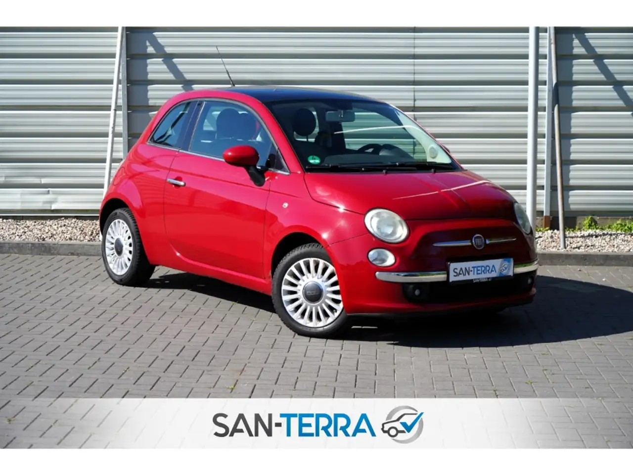 2009 Fiat 500 LOUNGE PANO*KLIMA*MULTI-LENKRAD*SERVO*ZV*BLUETOOTH, photograph 1