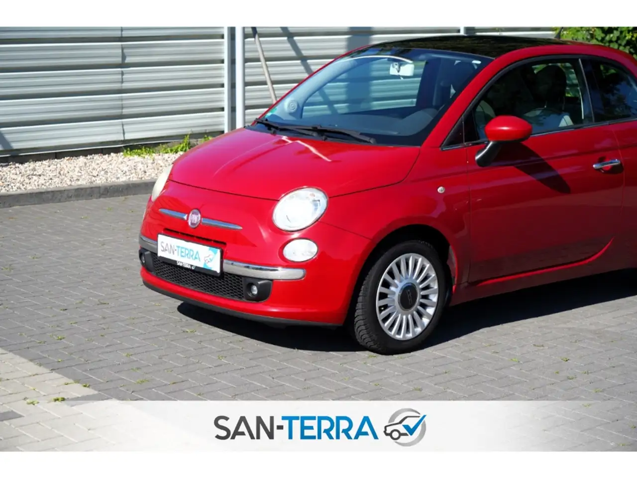 2009 Fiat 500 LOUNGE PANO*KLIMA*MULTI-LENKRAD*SERVO*ZV*BLUETOOTH, photograph 9