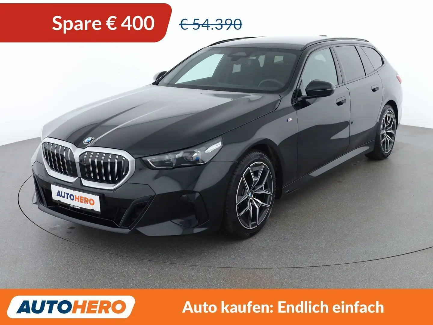BMW 520 520d Mild-Hybrid xDrive M Sport Schwarz - 1