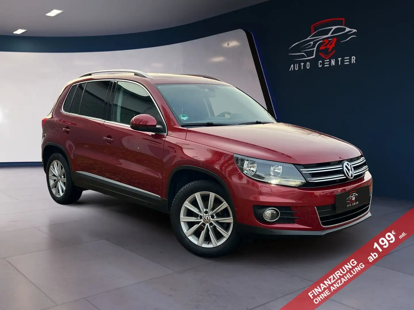 Volkswagen Tiguan Sport & Style/LED/AHK/Serviceheft Rojo - 1