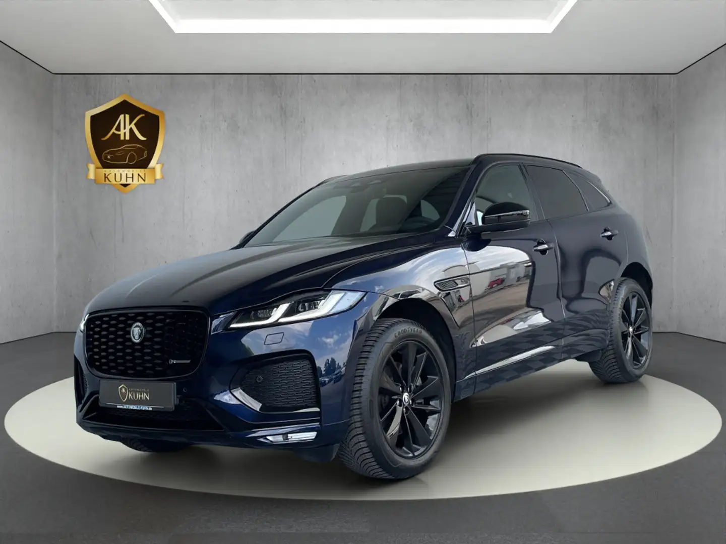 Jaguar F-Pace P250*R-DYNAMIC*SE AWD*BLACK PACK*ACC*LED* Bleu - 1