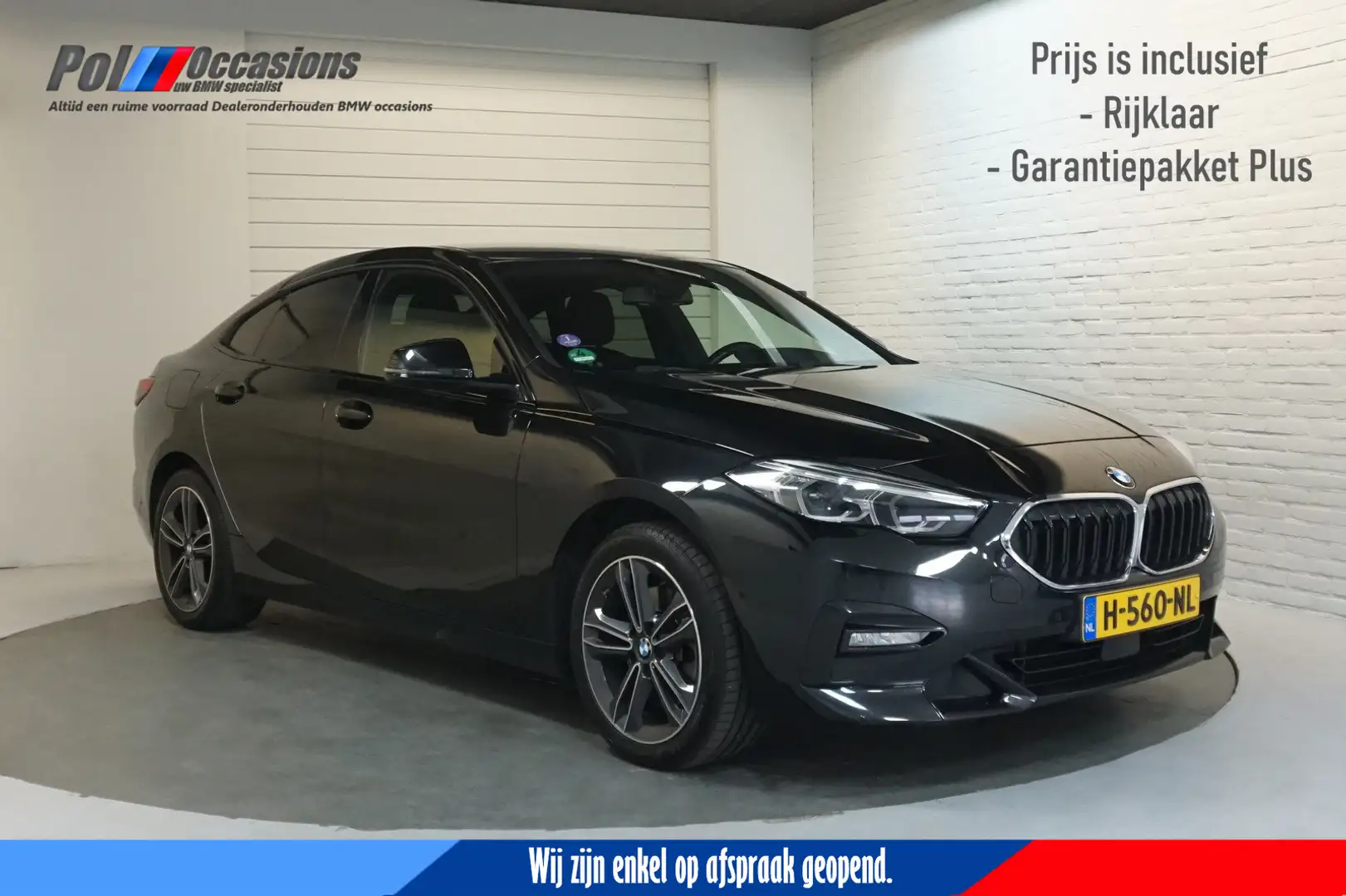 BMW 218 2-serie Gran Coupé 218i Automaat | Carplay | DAB+ Negro - 1