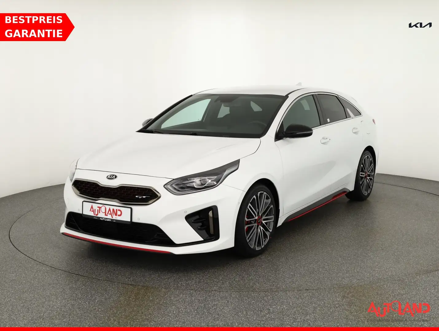 Kia ProCeed / pro_cee'd ProCeed 1.6 T-GDI GT LED Navi Sitzheizung Kamera Blanc - 1
