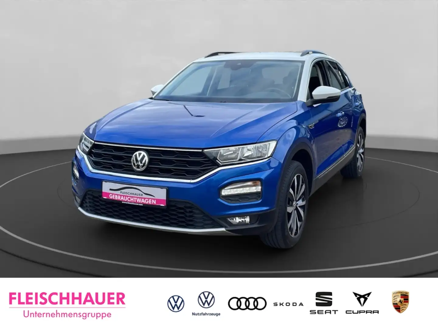 Volkswagen T-Roc Style 1.6 TDI Style elHeckkl Navi AppConnect Blu/Azzurro - 1