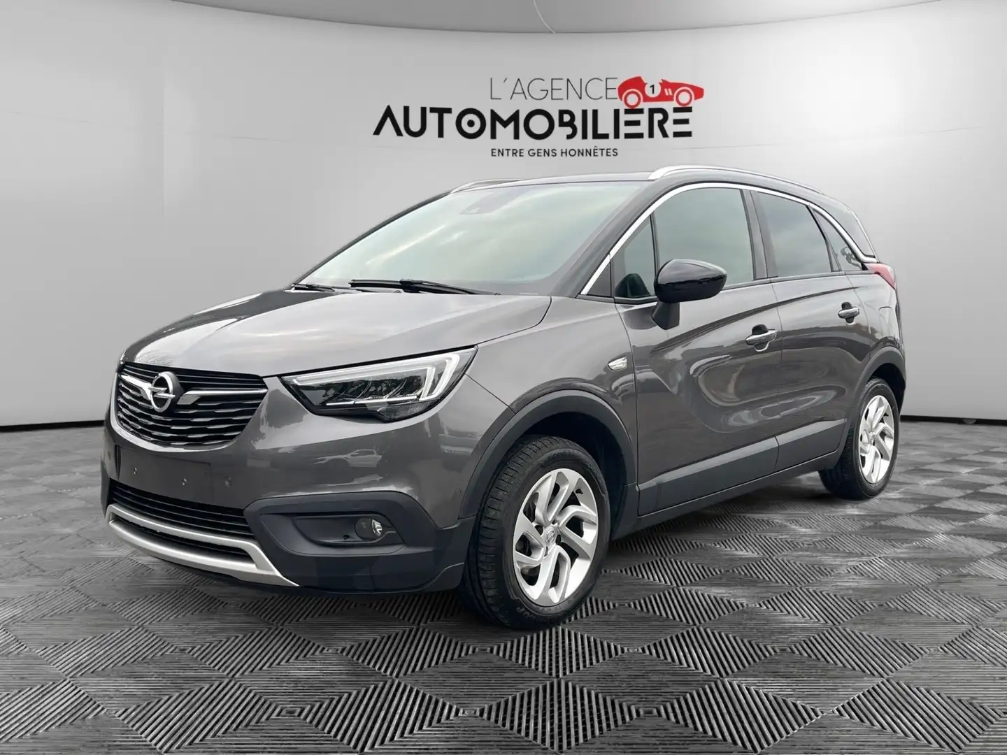 Opel Crossland X * Réservé *1.2Turbo 131Ch 6v Garantie 12Mois Gris - 1