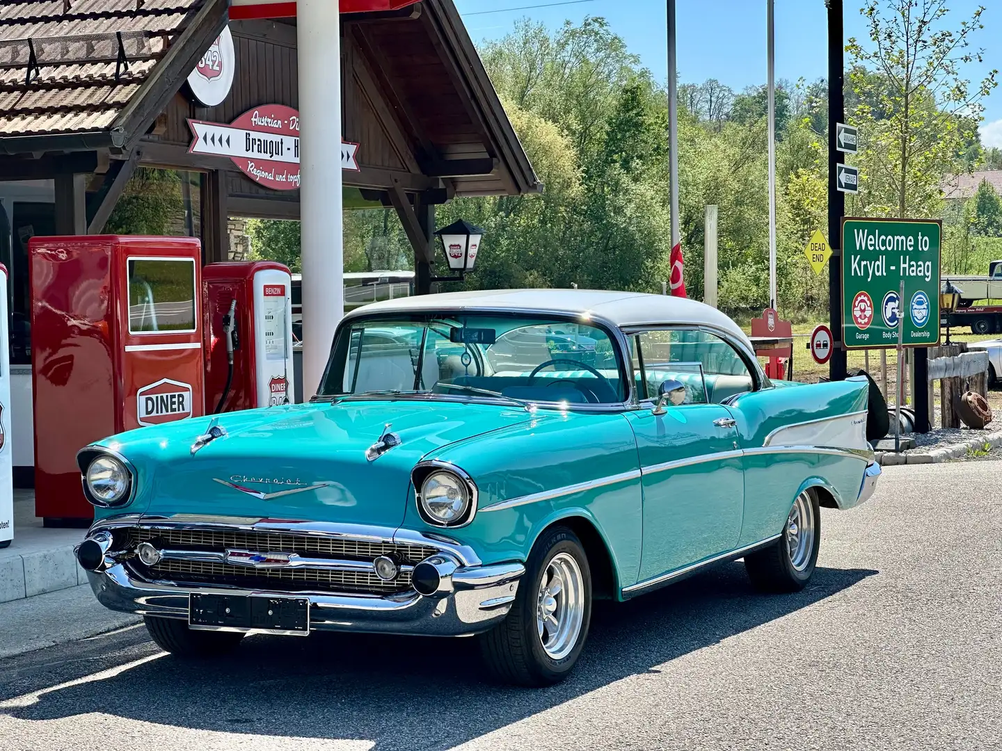 Chevrolet Bel Air 210 - 1957 Hardtop V8 Manual Verde - 1