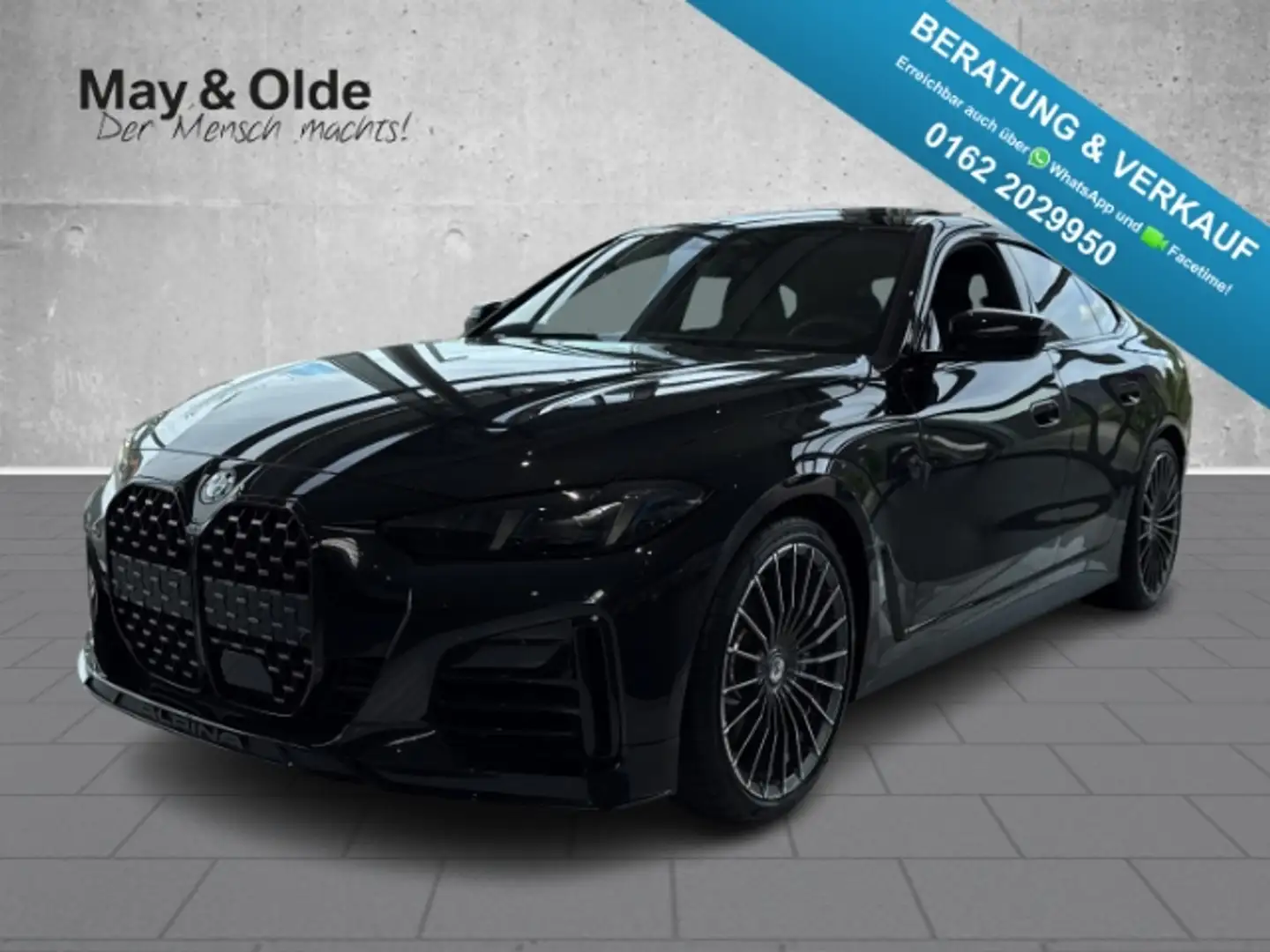 Alpina D4 S Gran Coupe StandHZG Schiebedach LHZ DAP PAP Schwarz - 1
