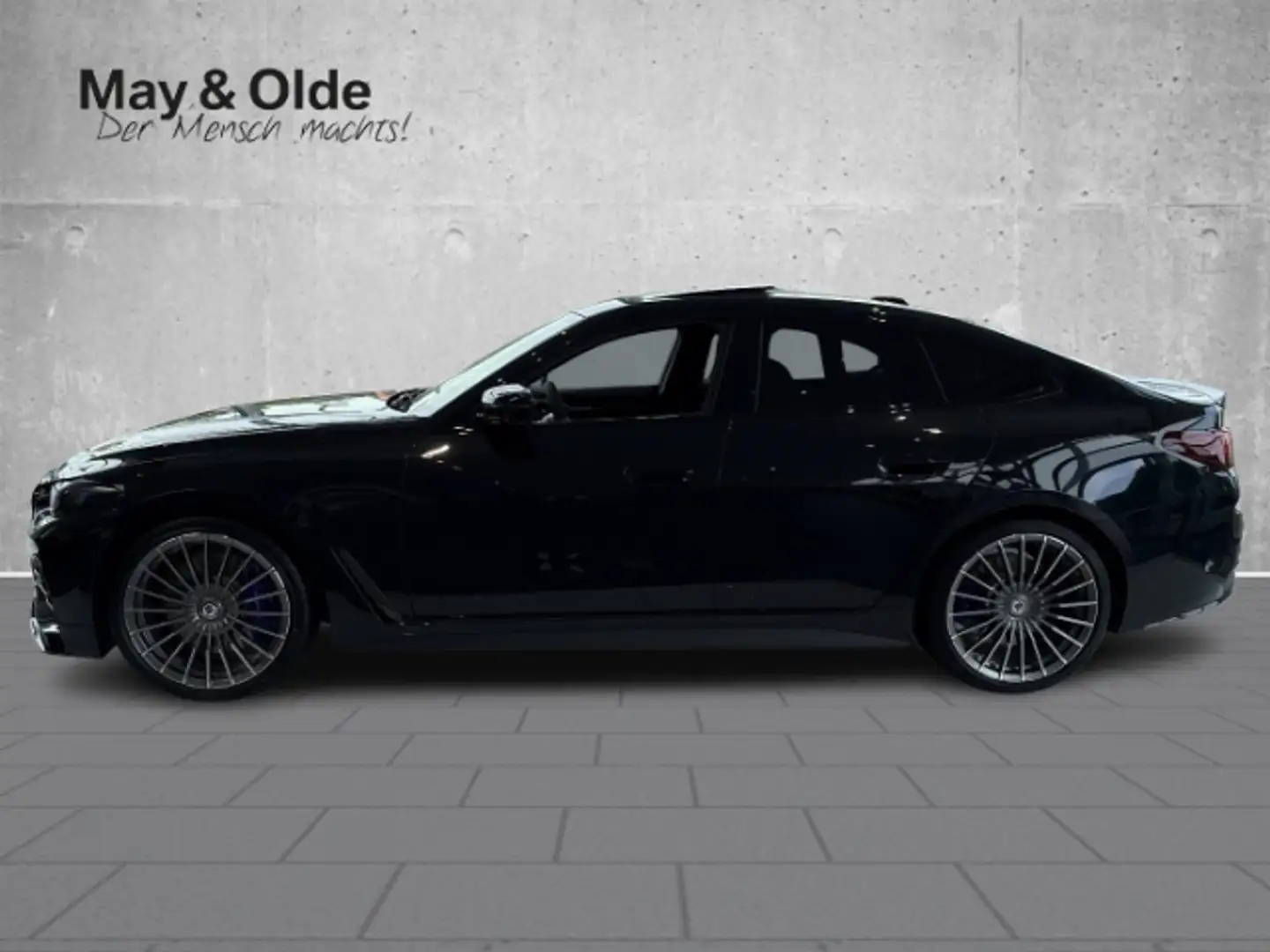 Alpina D4 S Gran Coupe StandHZG Schiebedach LHZ DAP PAP Schwarz - 2