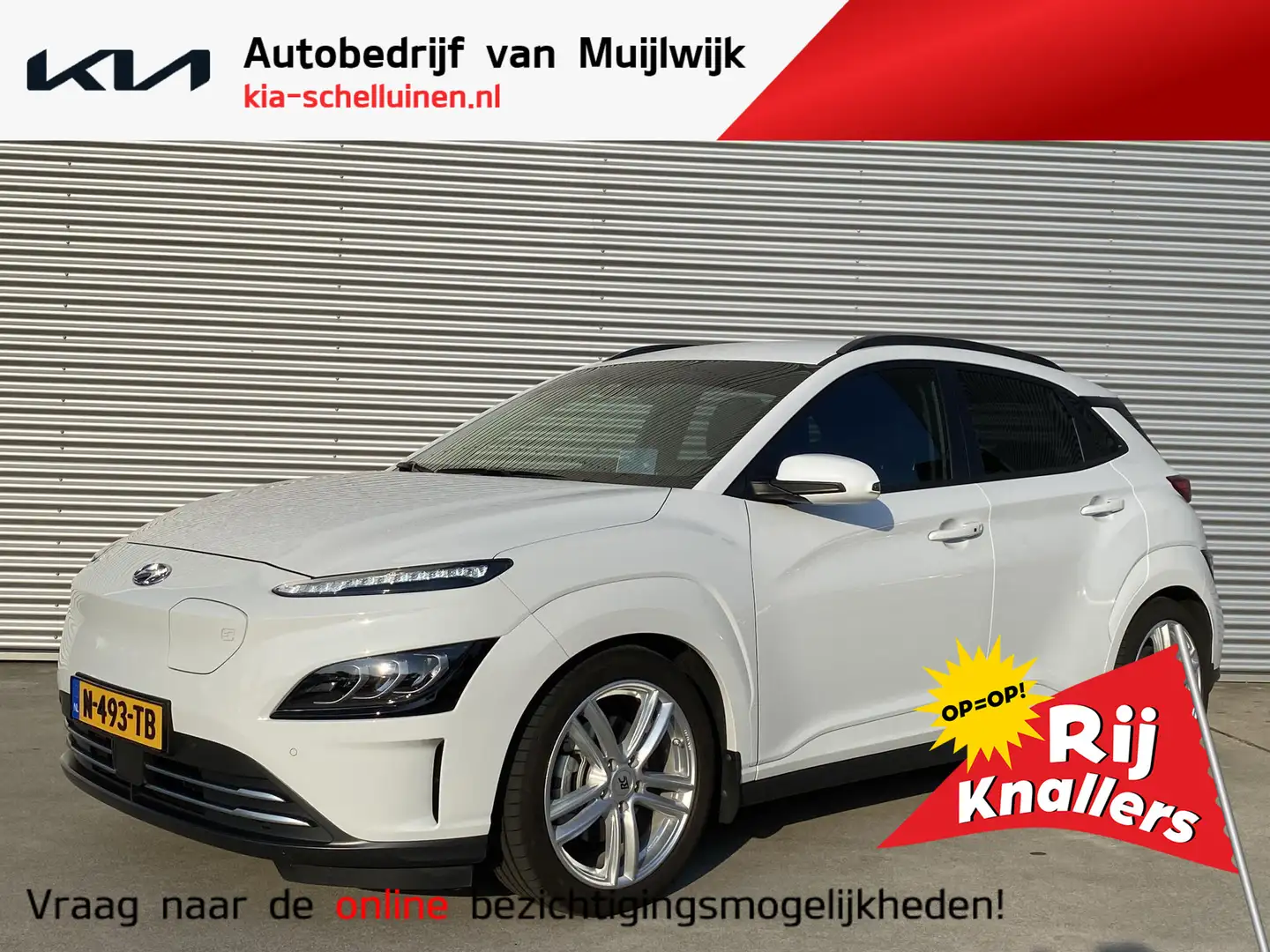 Hyundai KONA EV Premium 64 kWh Sport | Premium ++ soundsystem | Wit - 1