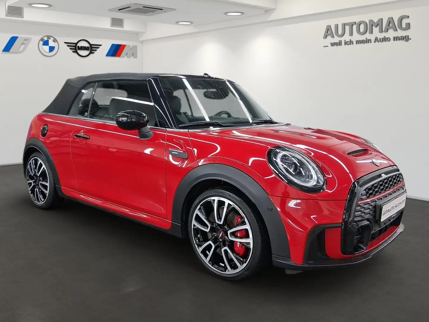 MINI John Cooper Works Cabrio John Cooper Works JCW*Navi*Driving Assist*HeadUp*P Rood - 2