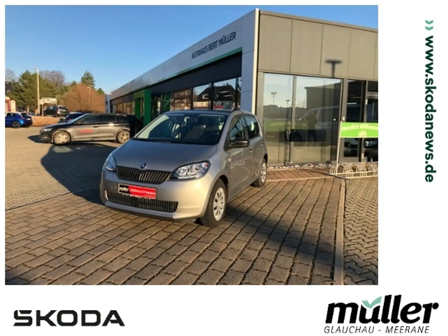 Skoda Citigo Cool Edition KLIMA ZV/FH el. FH Silber - 1