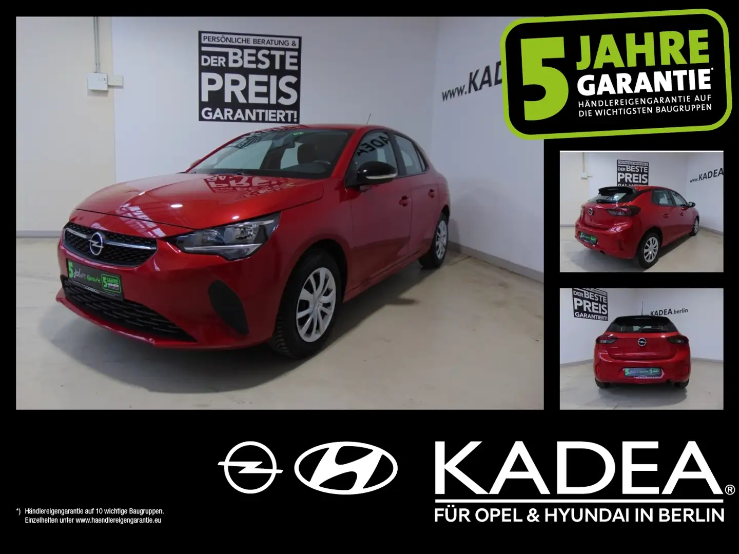Opel Corsa F 1.2 180°Kamera,PDC,Lenk+Sitzhzg,SpurAss. Rot - 1