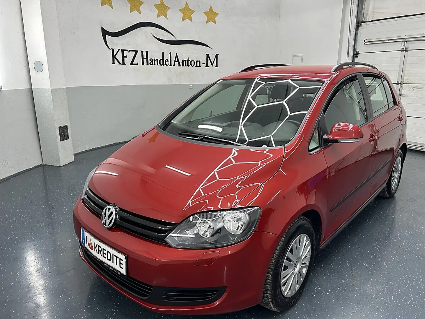 Volkswagen Golf Plus Rabbit 1,6 TDI * SOFORT FINANZIERUNG & EINTAUSC... Rot - 1