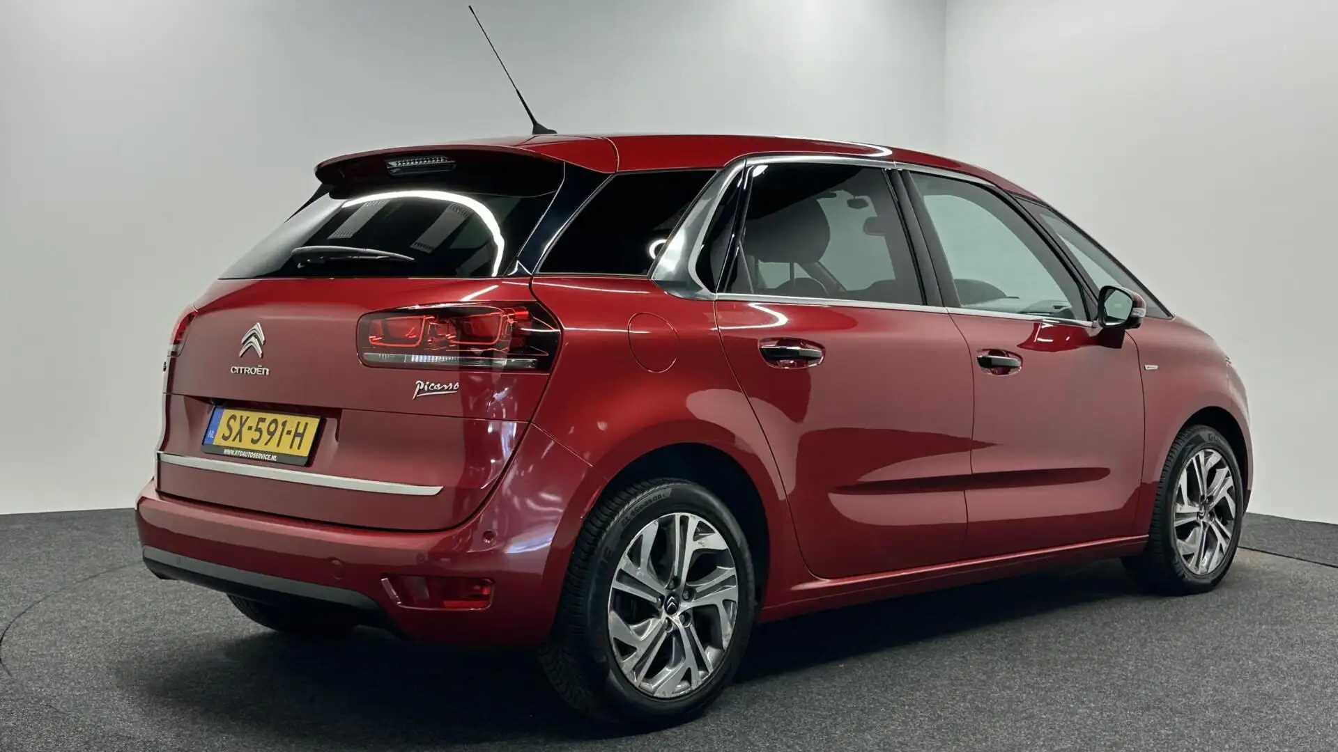 Citroen C4 Picasso 1.6 e-THP Exclusive CAMERA CRUISE LM NAVI ECC LM. Rojo - 2