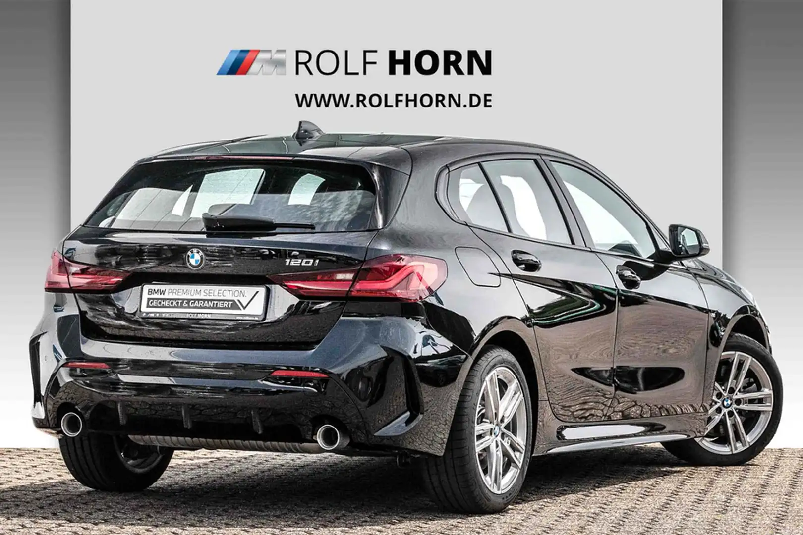 BMW 120 i M Sportpaket Navi LED PDC Lenkradhzg. Klima Schwarz - 2