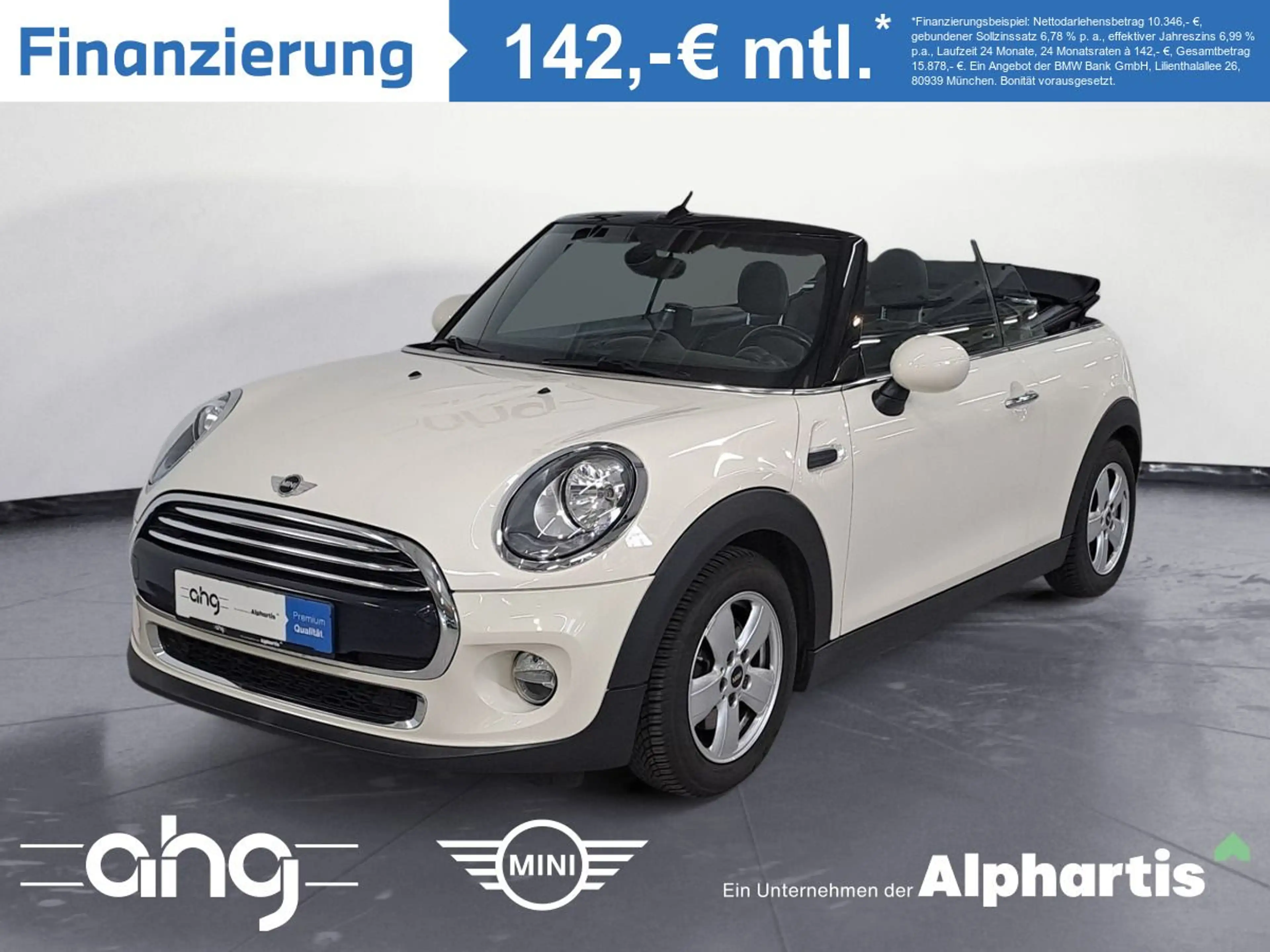MINI Cooper Cabrio Komfortzugang Klima PDC NSW ISOFIX
