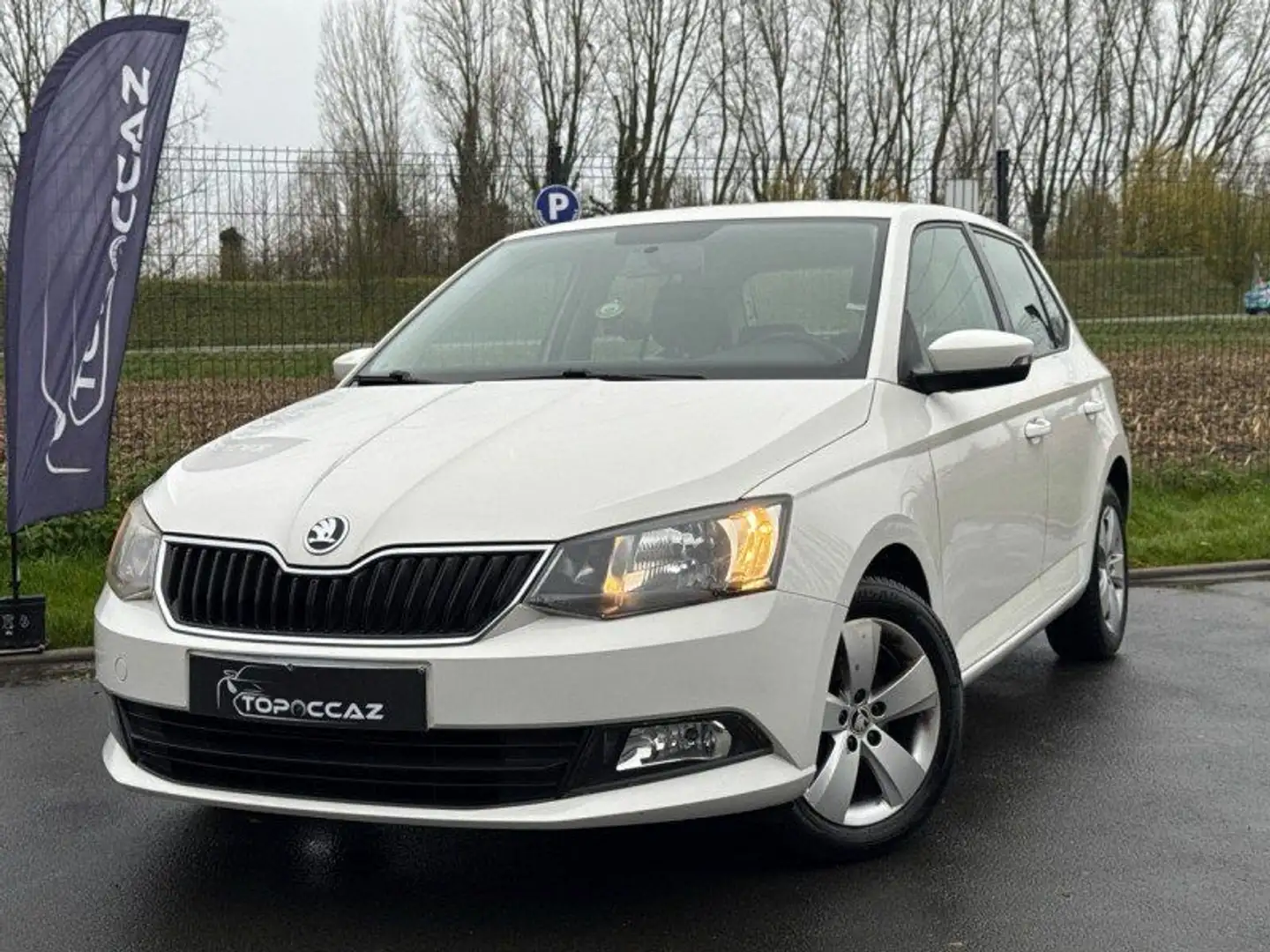 Skoda Fabia 1.2 TSI 90CH EDITION GREENTEC * 2016 * 5 PORTES * GARANTIE Blanc - 1