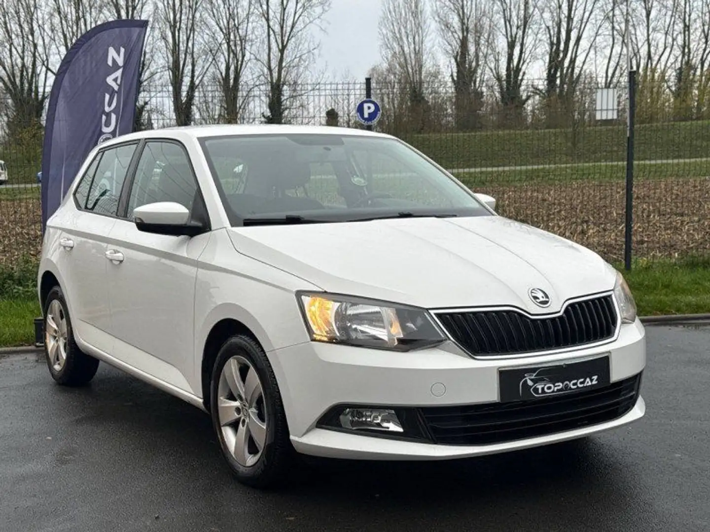 Skoda Fabia 1.2 TSI 90CH EDITION GREENTEC * 2016 * 5 PORTES * GARANTIE Blanc - 2