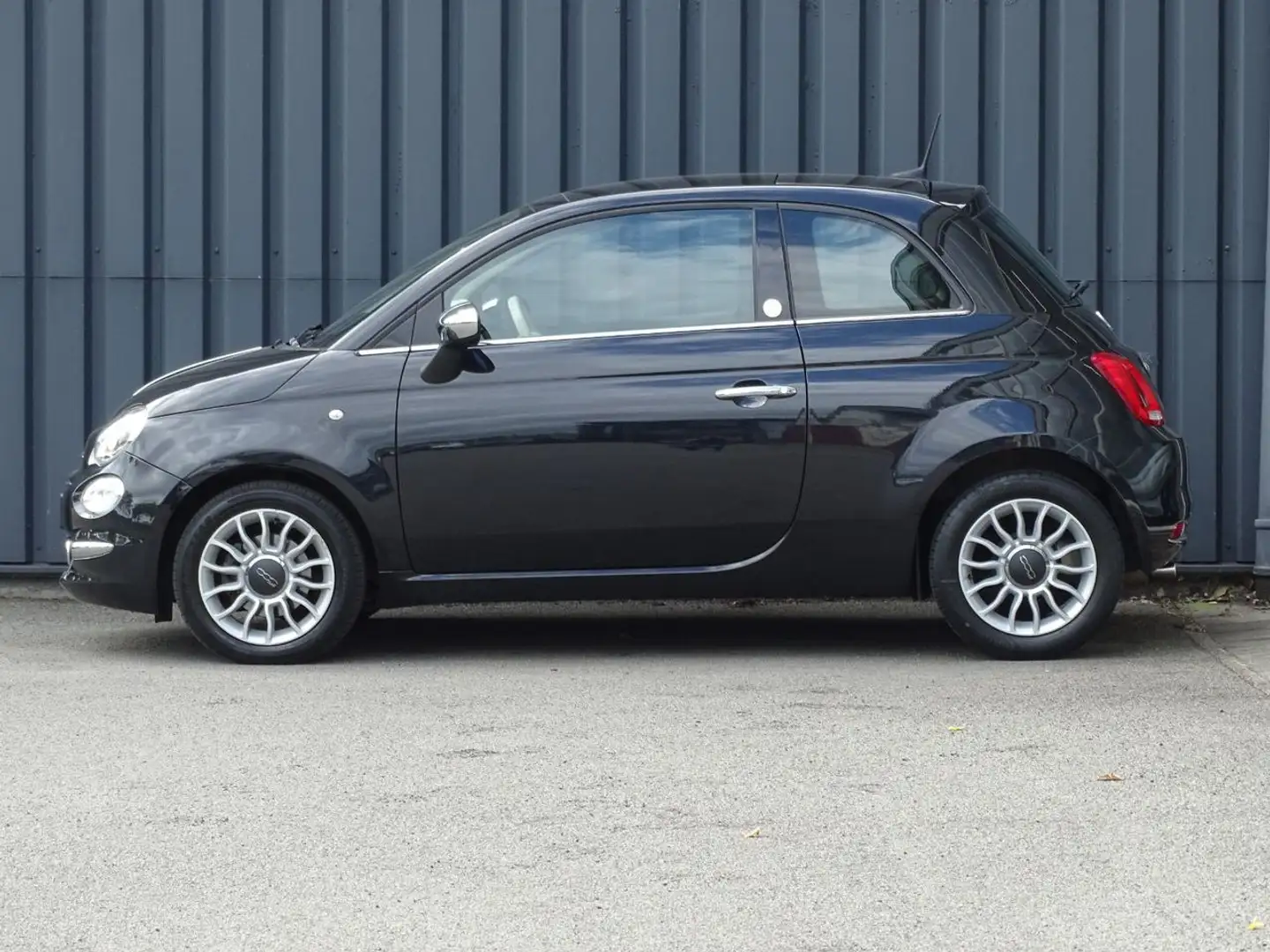 Fiat 500 1.2 Lounge Airco | Cruise | Pano | Leder Schwarz - 2