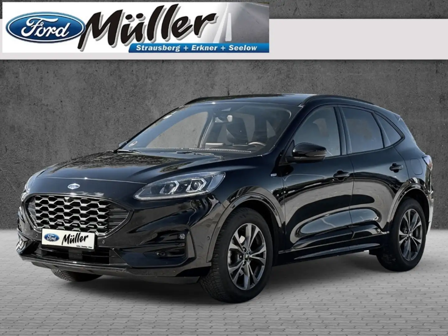 Ford Kuga ST-Line X 1.5 EcoBoost Noir - 1