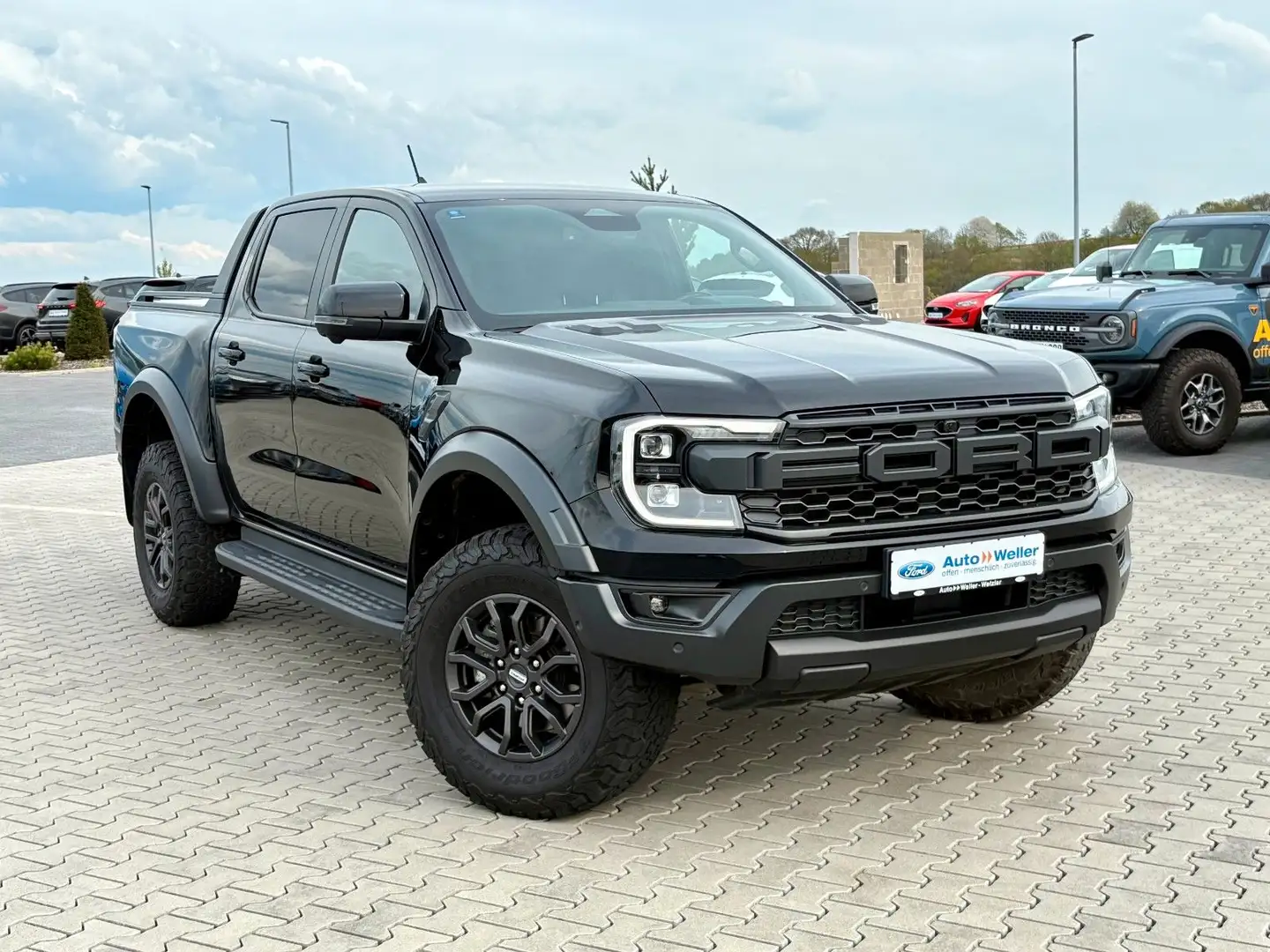 Ford Ranger Raptor e-4WD DOKA 3.0 EcoBoost 1.Hand ! Schwarz - 2