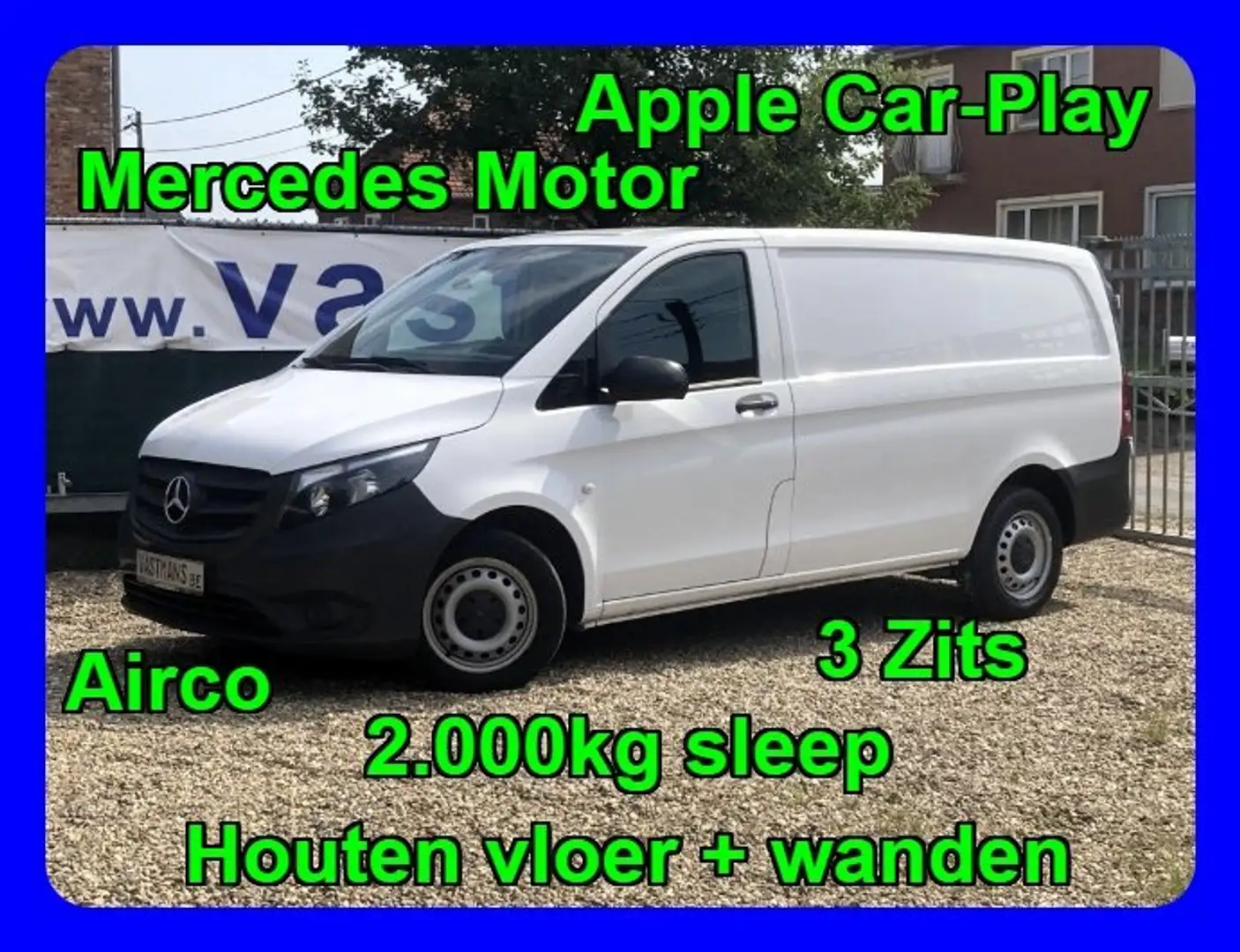 Mercedes-Benz Vito CDI Mercedes Motor 1950cc / 17770€+BTW Car-Play Wit - 1