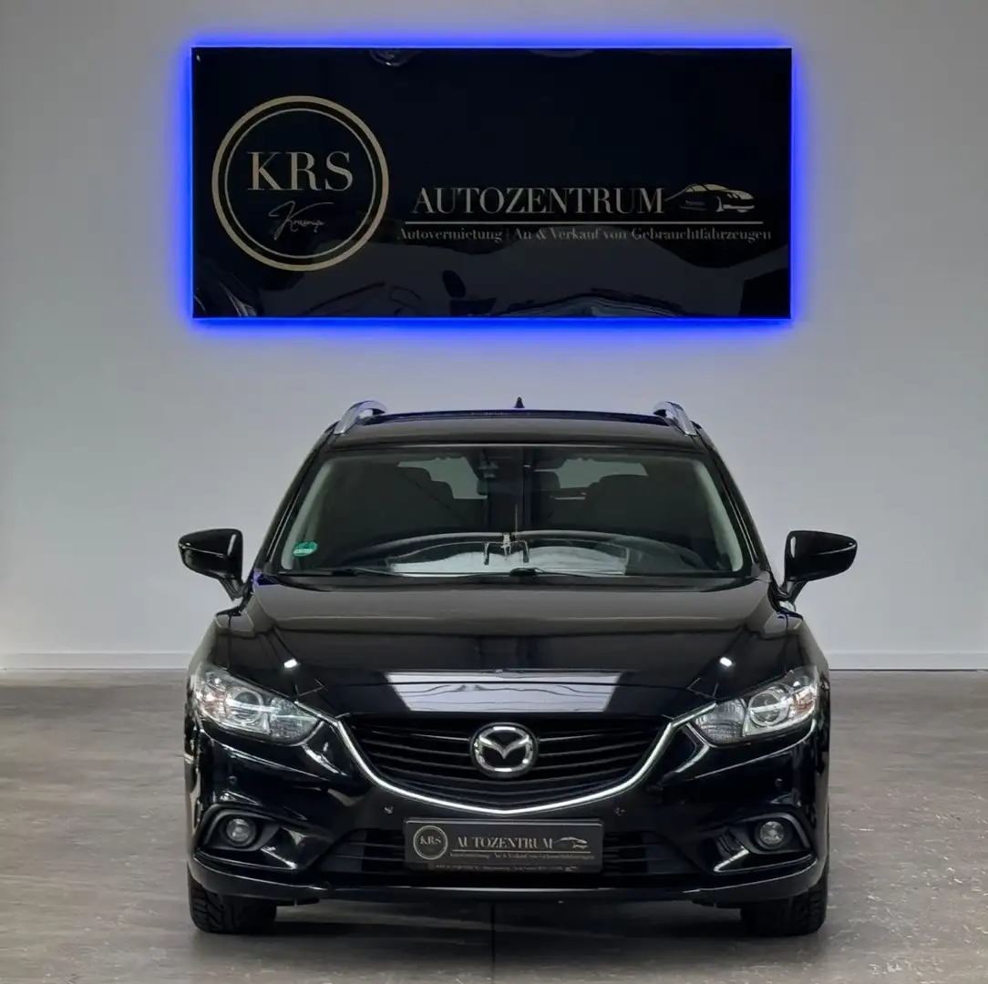 Mazda 6 Kombi 2.2D Center-Line *NAVI'AHK*ALCANTARA* Schwarz - 2