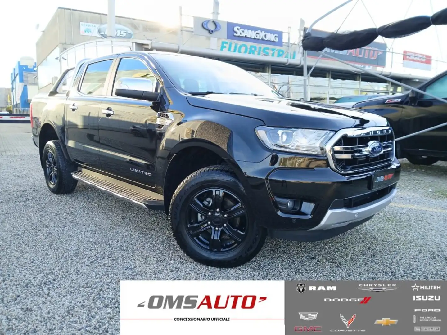 Ford Ranger 2.0 ECOBLUE DC Limited 5 posti N1 Prezzo finito Nero - 1
