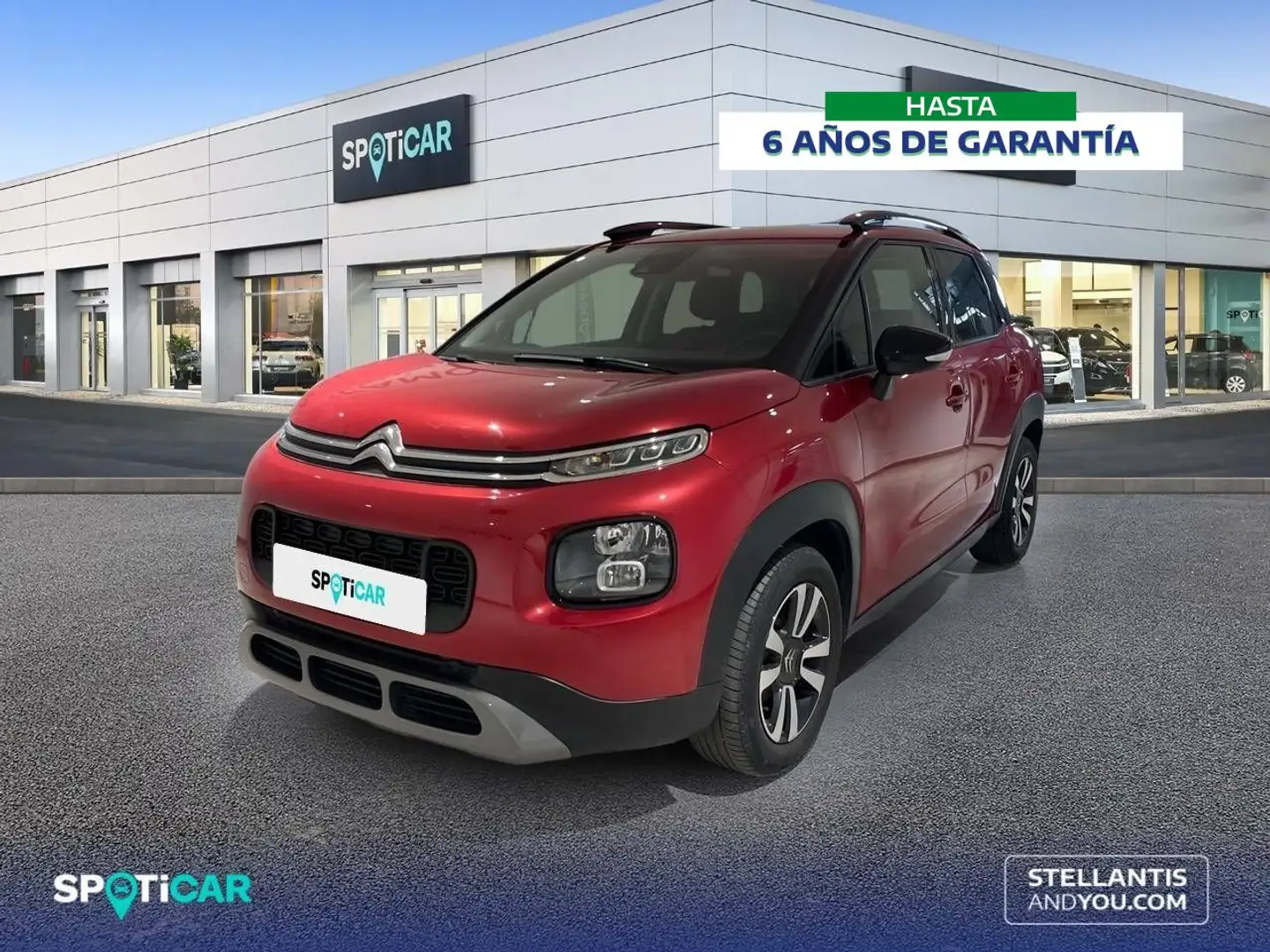 Citroen C3 Aircross BlueHDi S&S Feel Pack 110 Rojo - 1